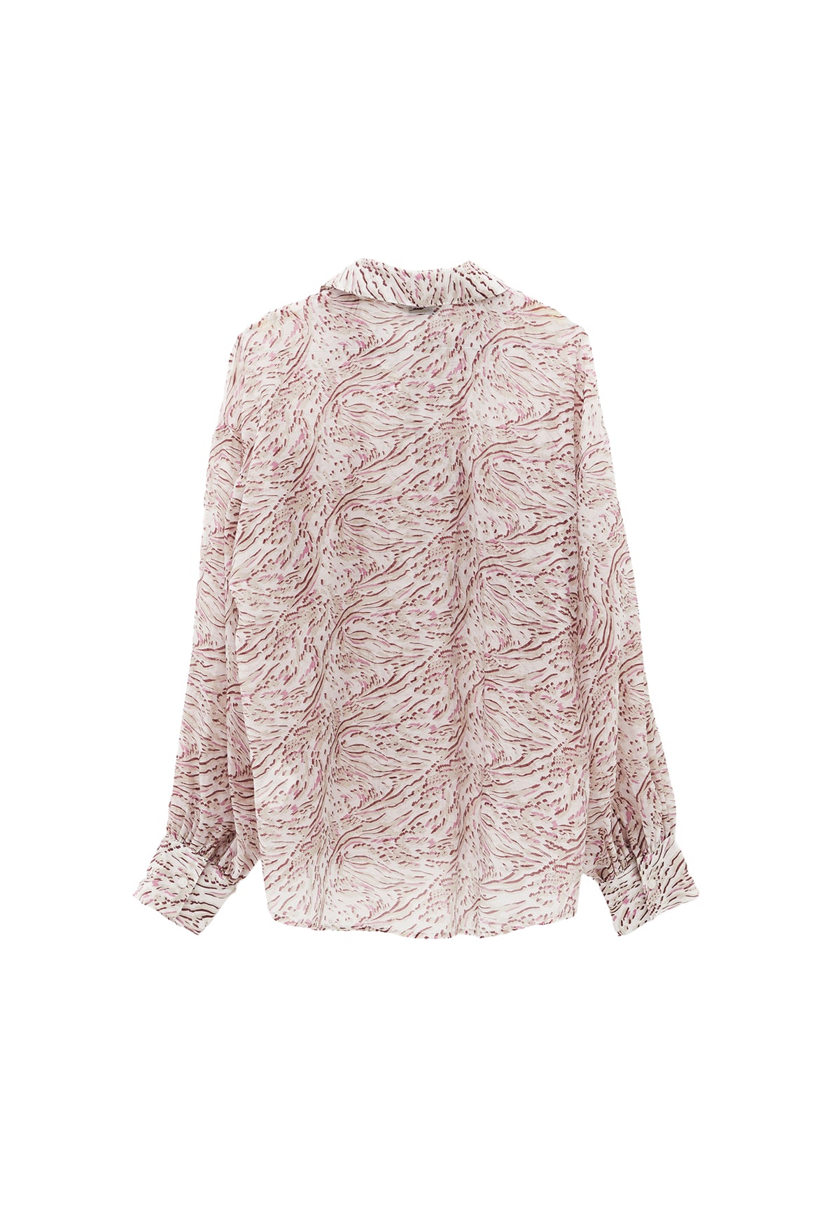 Lyocell Shirt With Button Details - ABSTRACT COMB