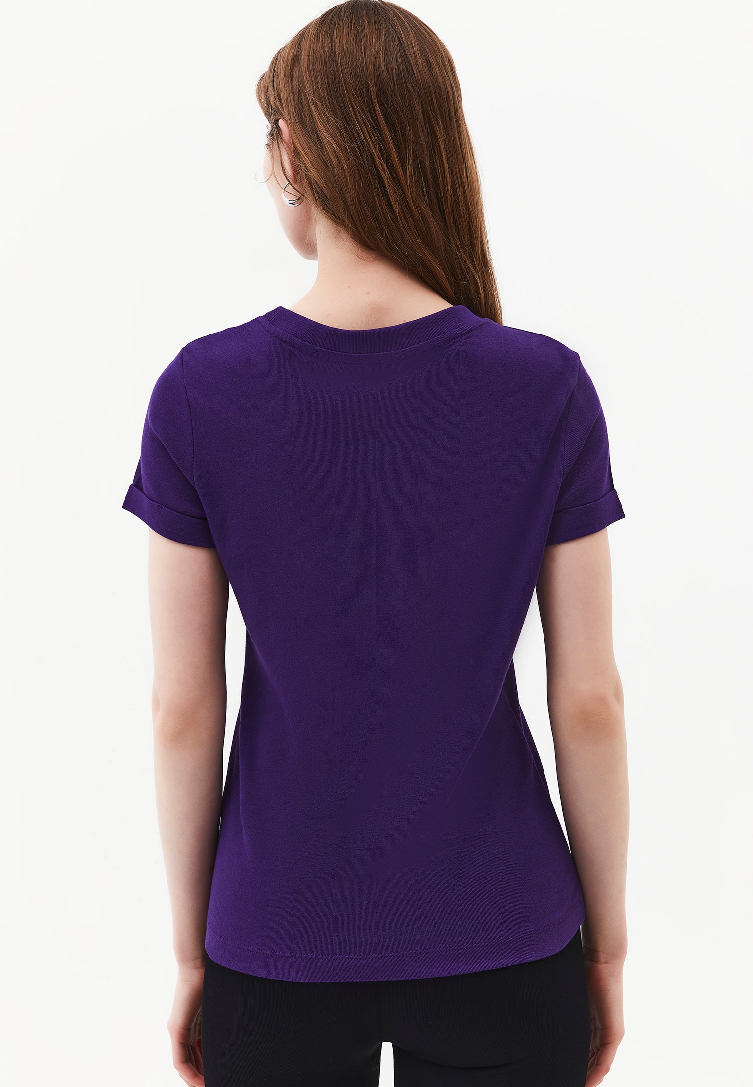 Women's Crew Neck Short Sleeve T-Shirt - ACAI