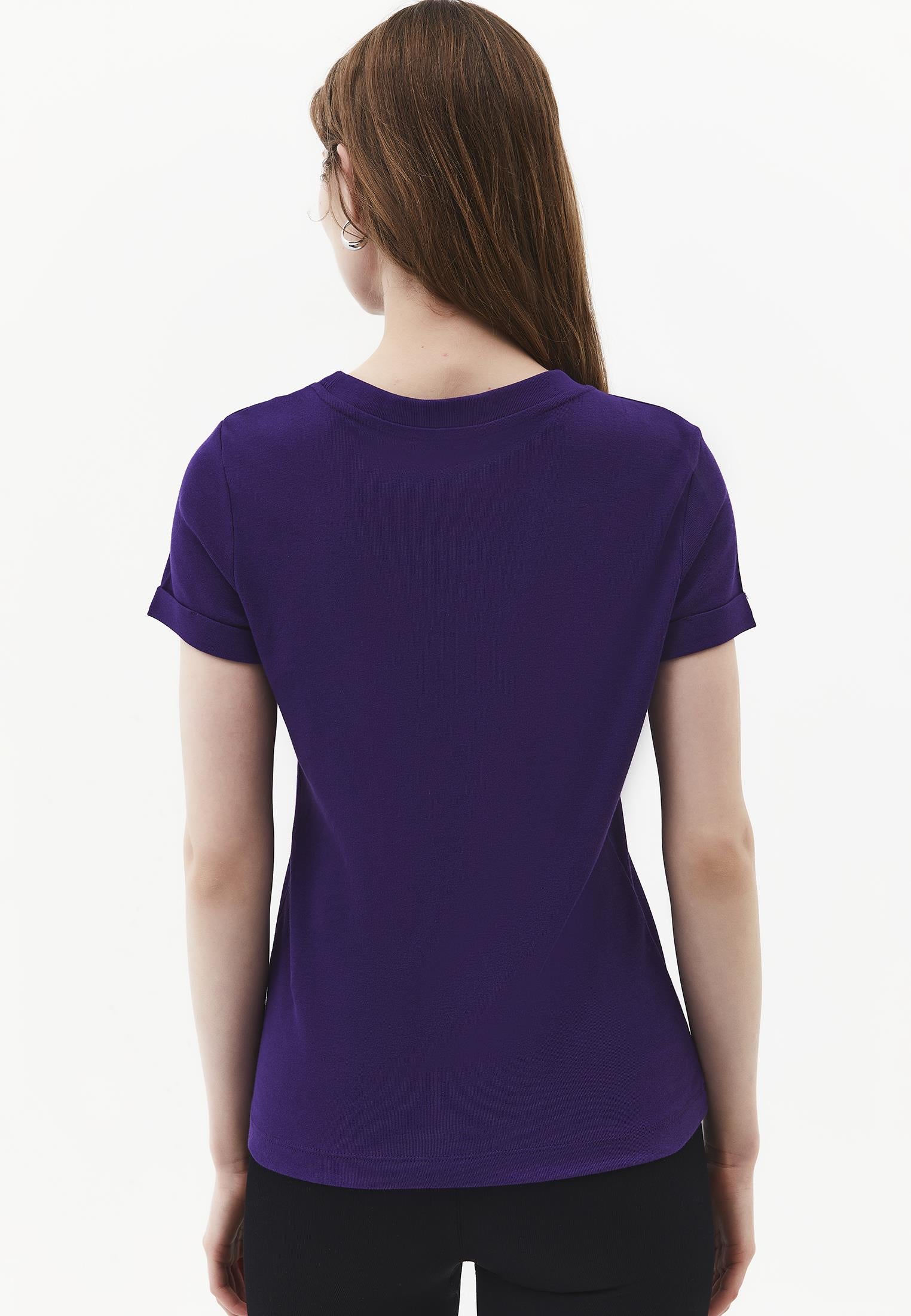 Women's Crew Neck Short Sleeve T-Shirt - ACAI