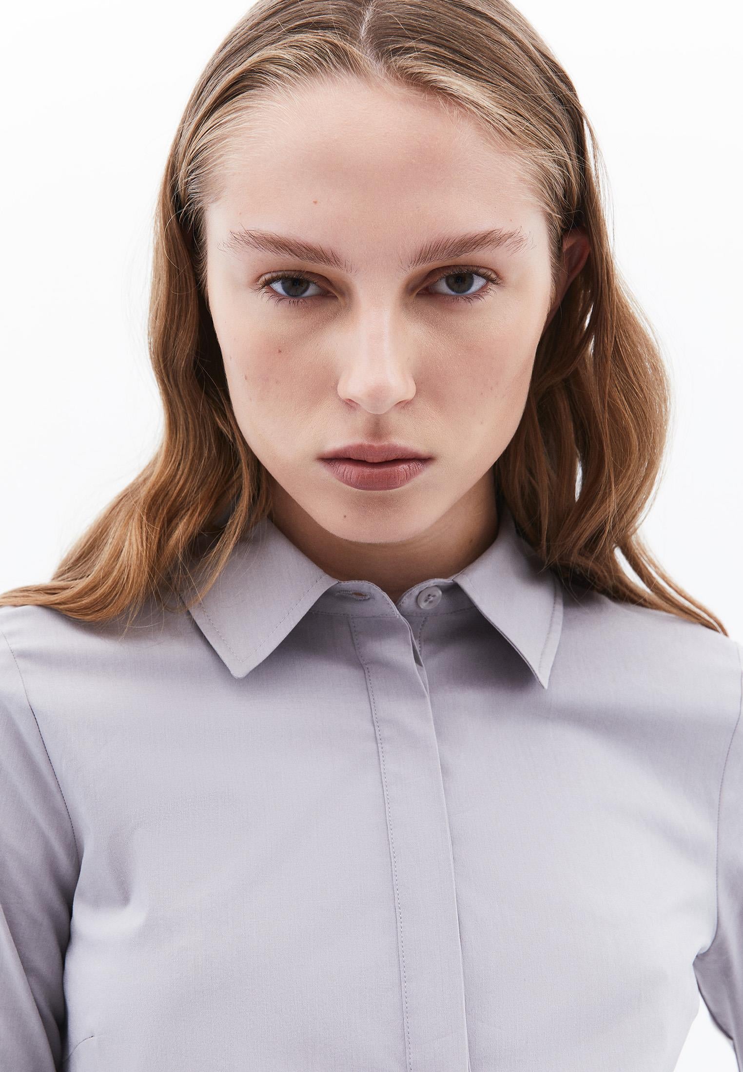 Woven Standard Long Sleeve Shirt - ALLOY