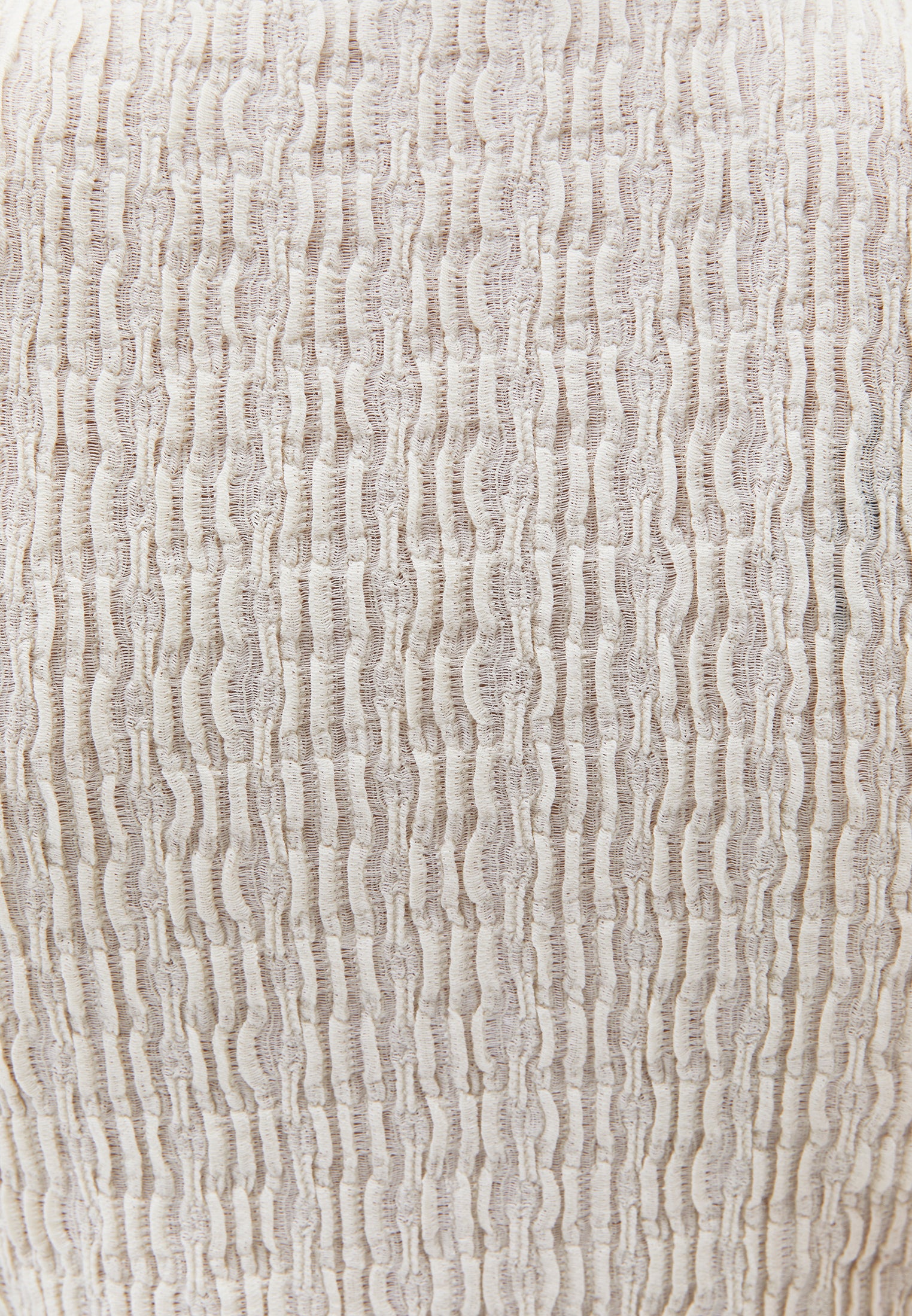 V Neck Closed Form Vest - ALMOND MILK