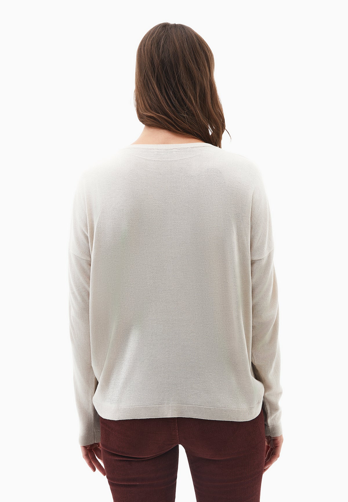 Winter Boat Neck Sweater - ANCIENT SCROLL