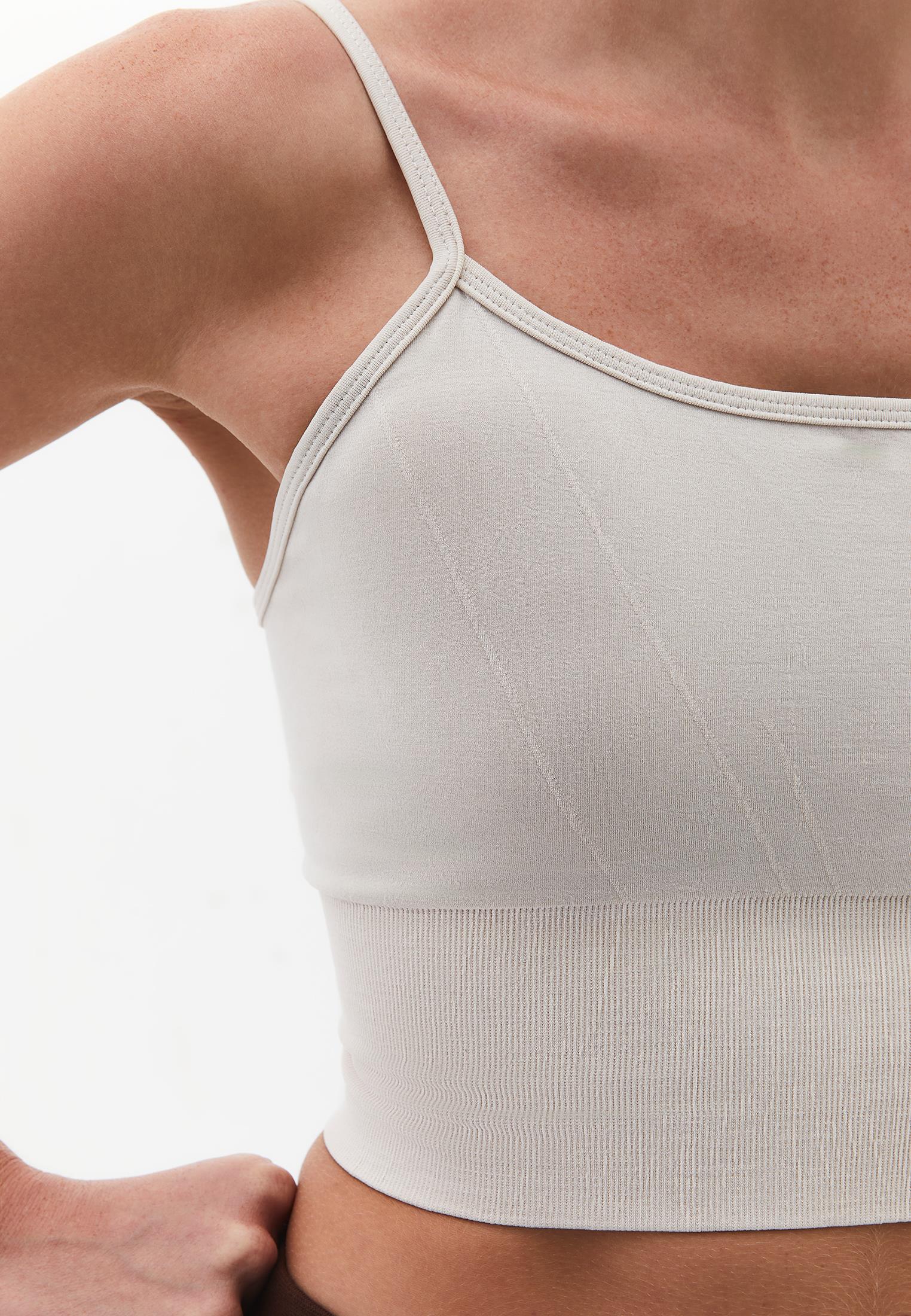 Seamless U Neck Crop Top - ANCIENT SCROLL