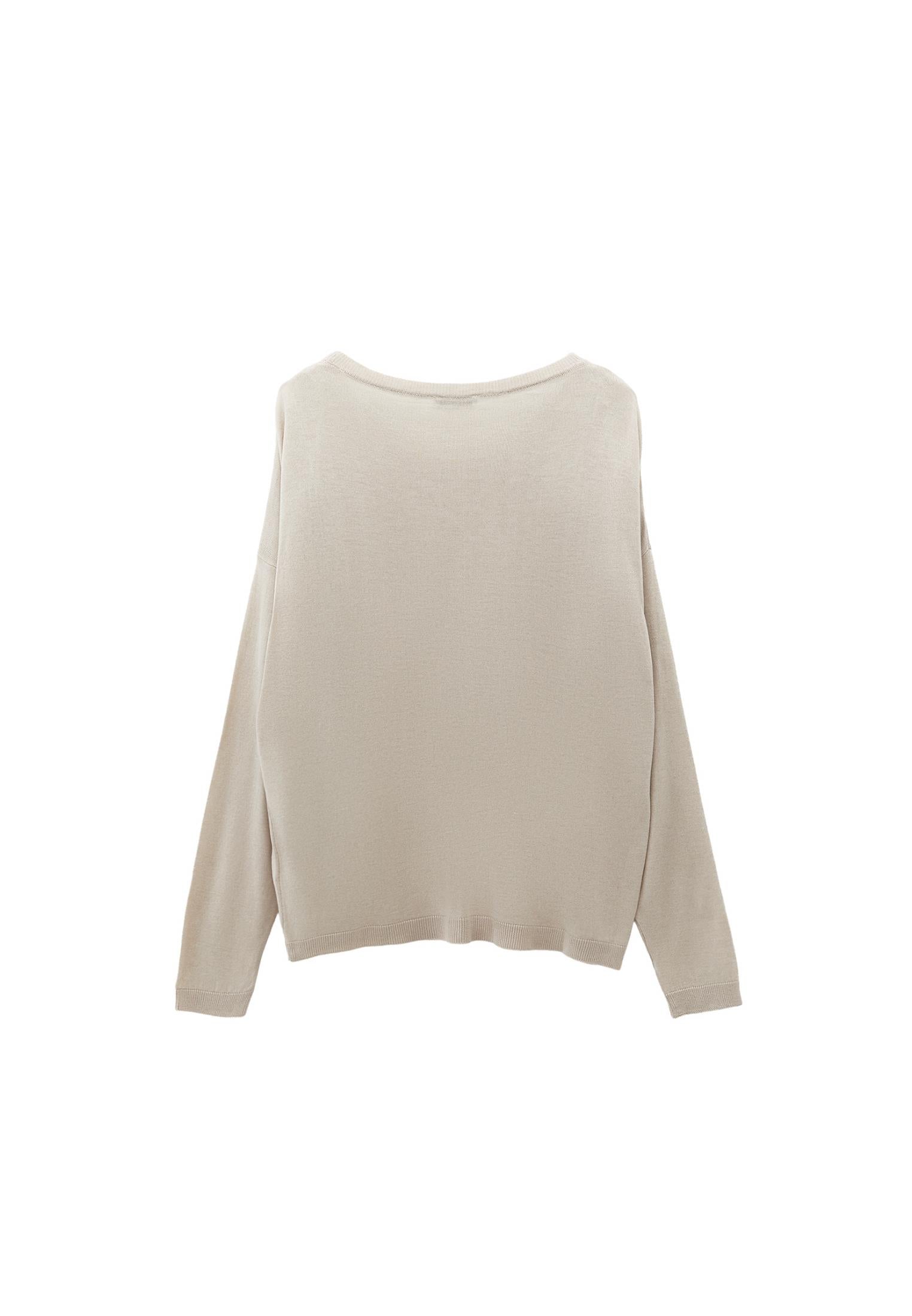 Winter Boat Neck Sweater - ANCIENT SCROLL