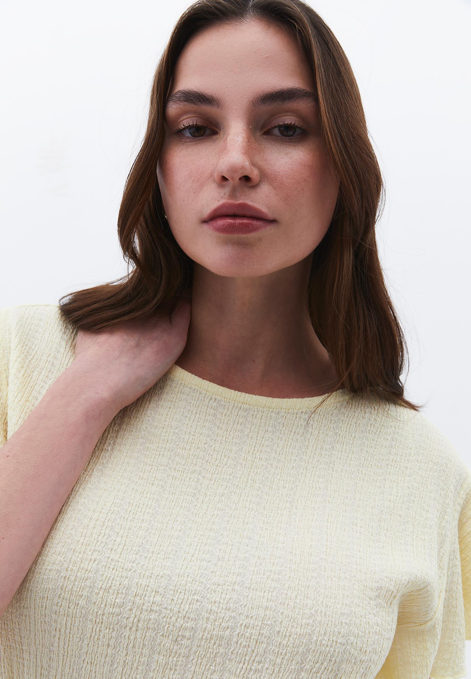 Butterfly Sleeve Standard Blouse - ANISE FLOWER