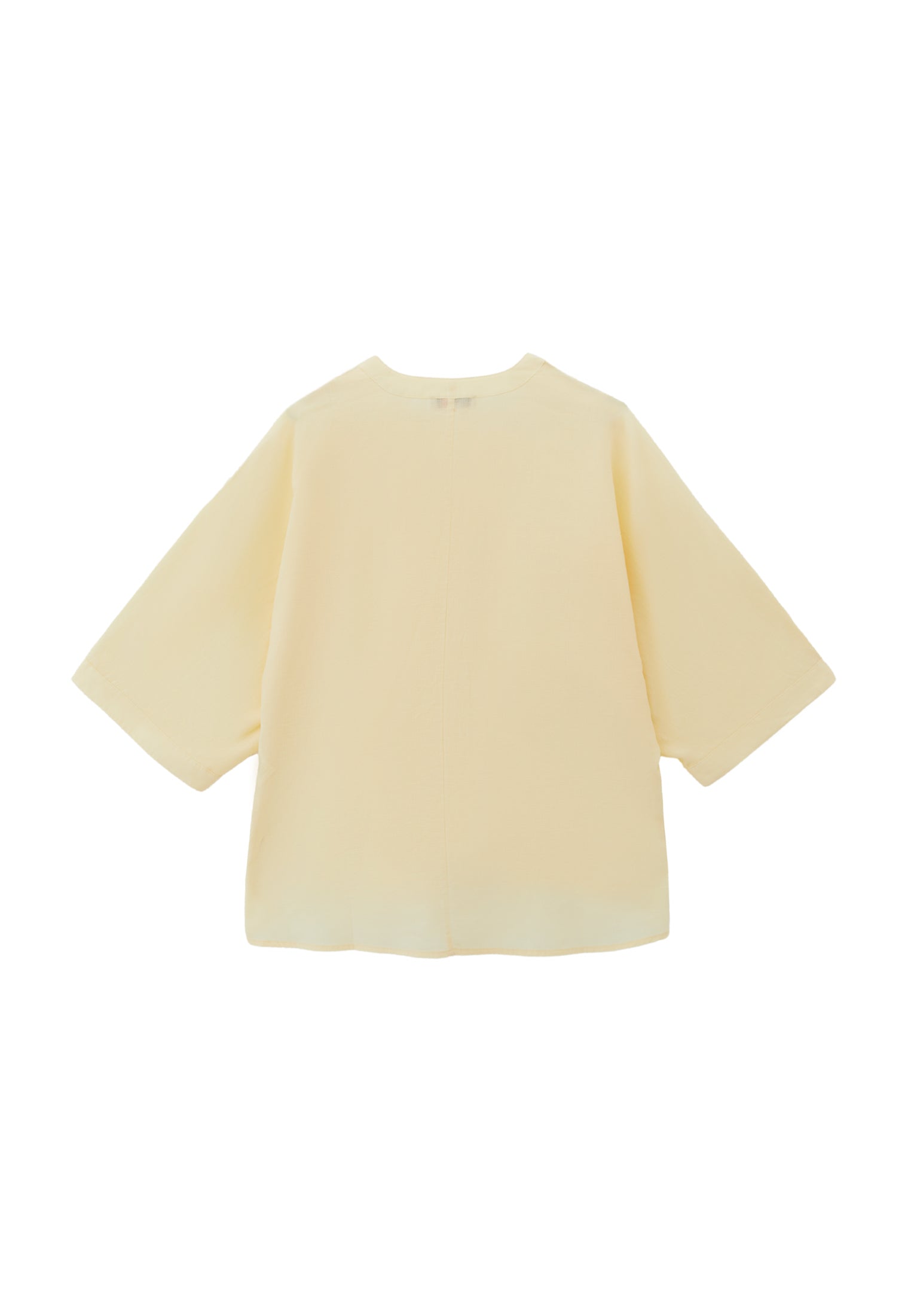 3/4 Sleeve Cotton Shirt - ANISE FLOWER