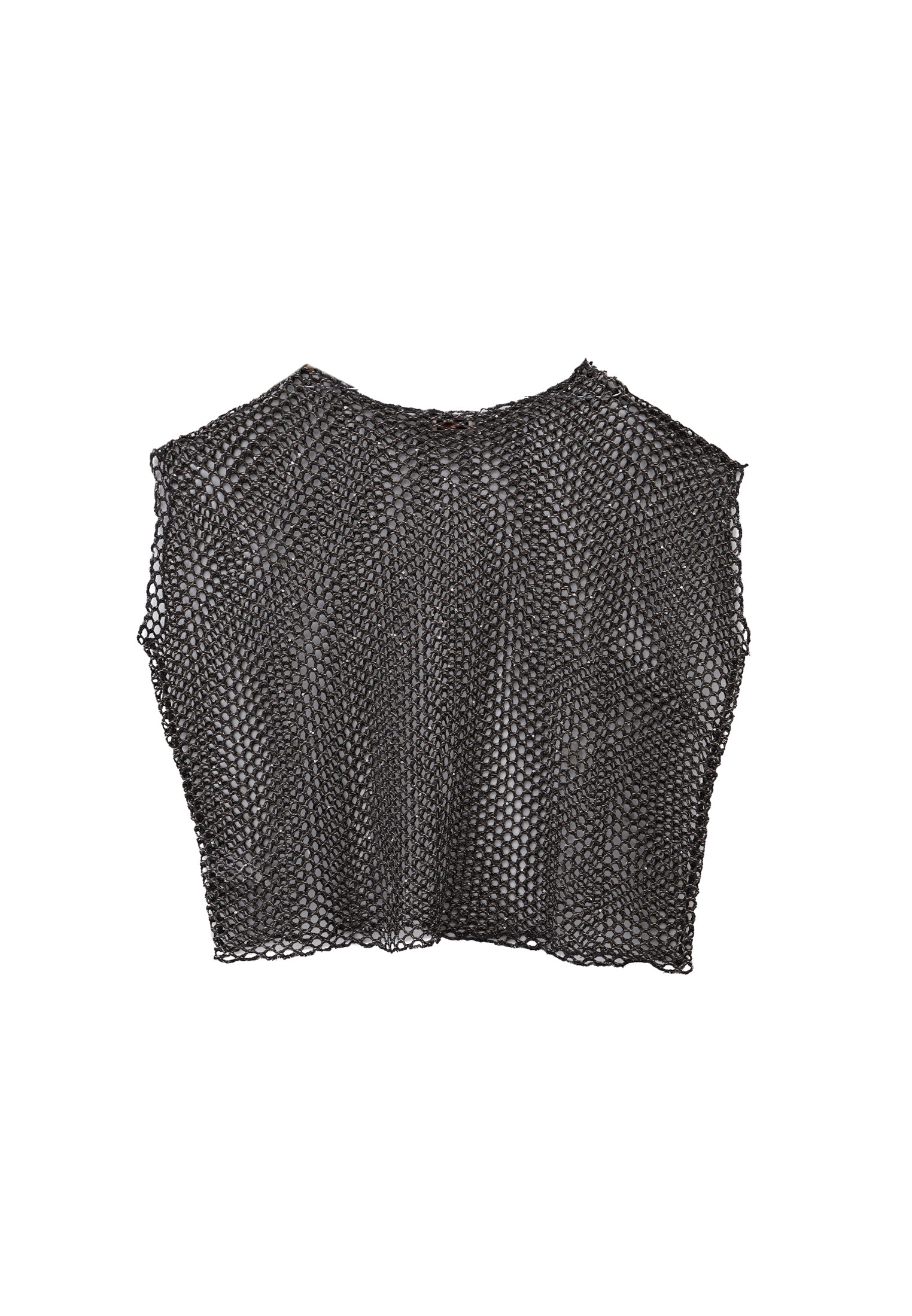 Oversize Tunic Blouse Boat Neck - ANTHRA MELANGE