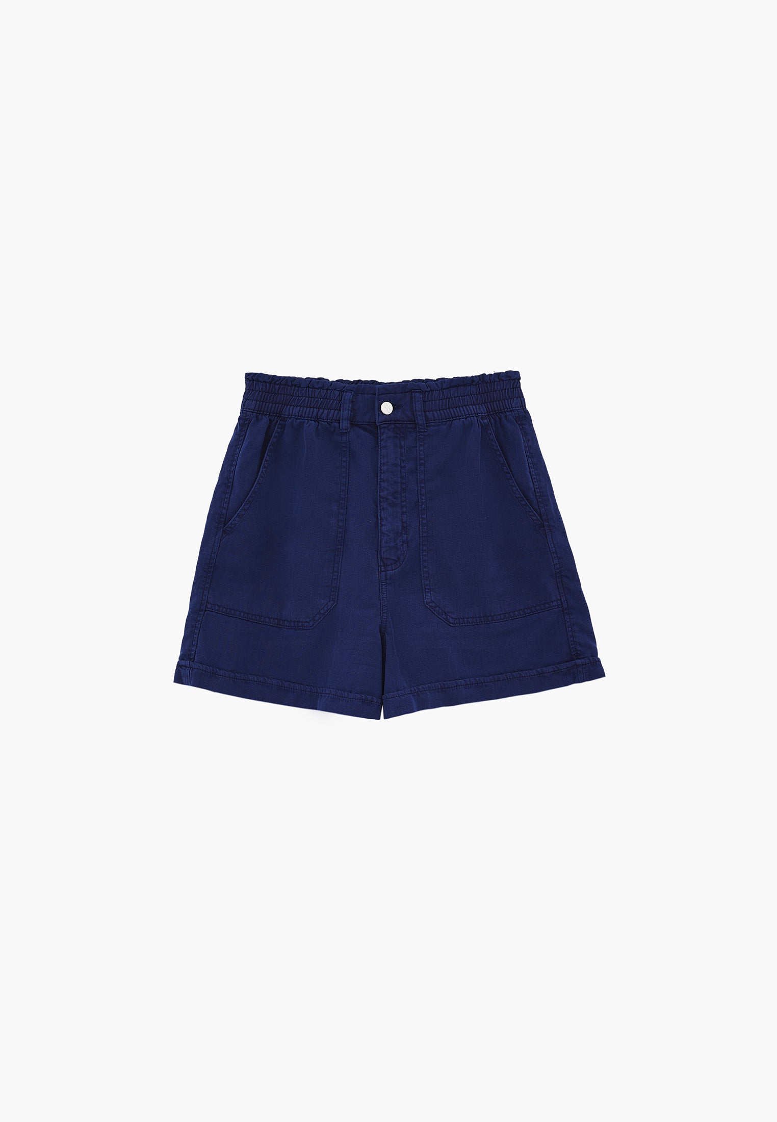 High Waist Short Shorts - ANTIK BELLWETHER BLUE