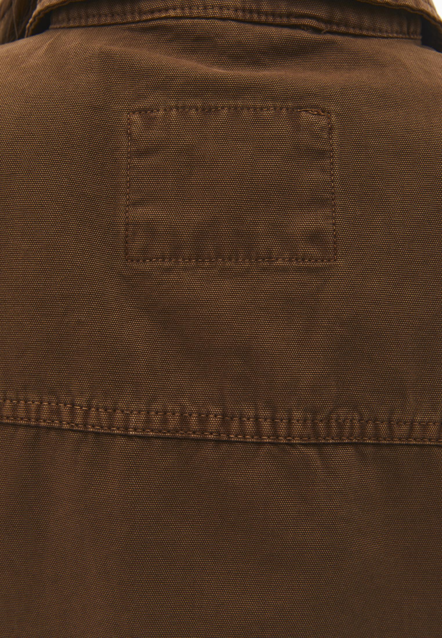 Cropped Women's Jacket With Pocket Detail - ANTIK BISON