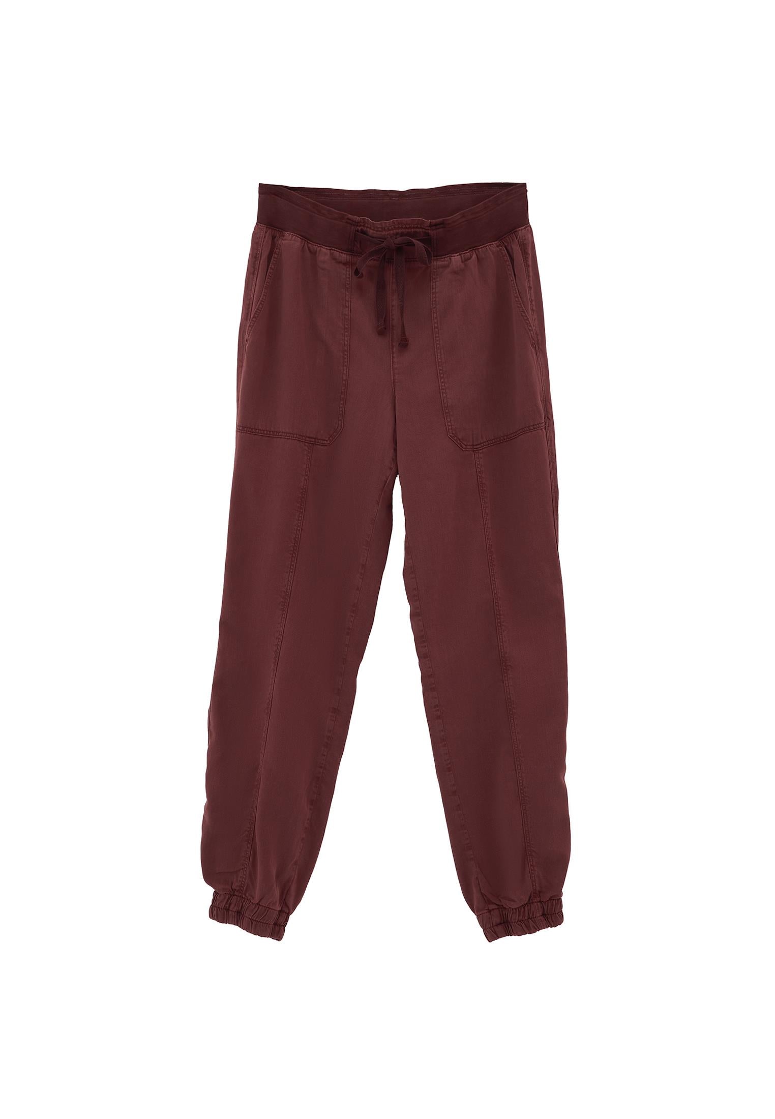 Jogger Regular Waist Pants - ANTIK BITTER CHOCOLATE
