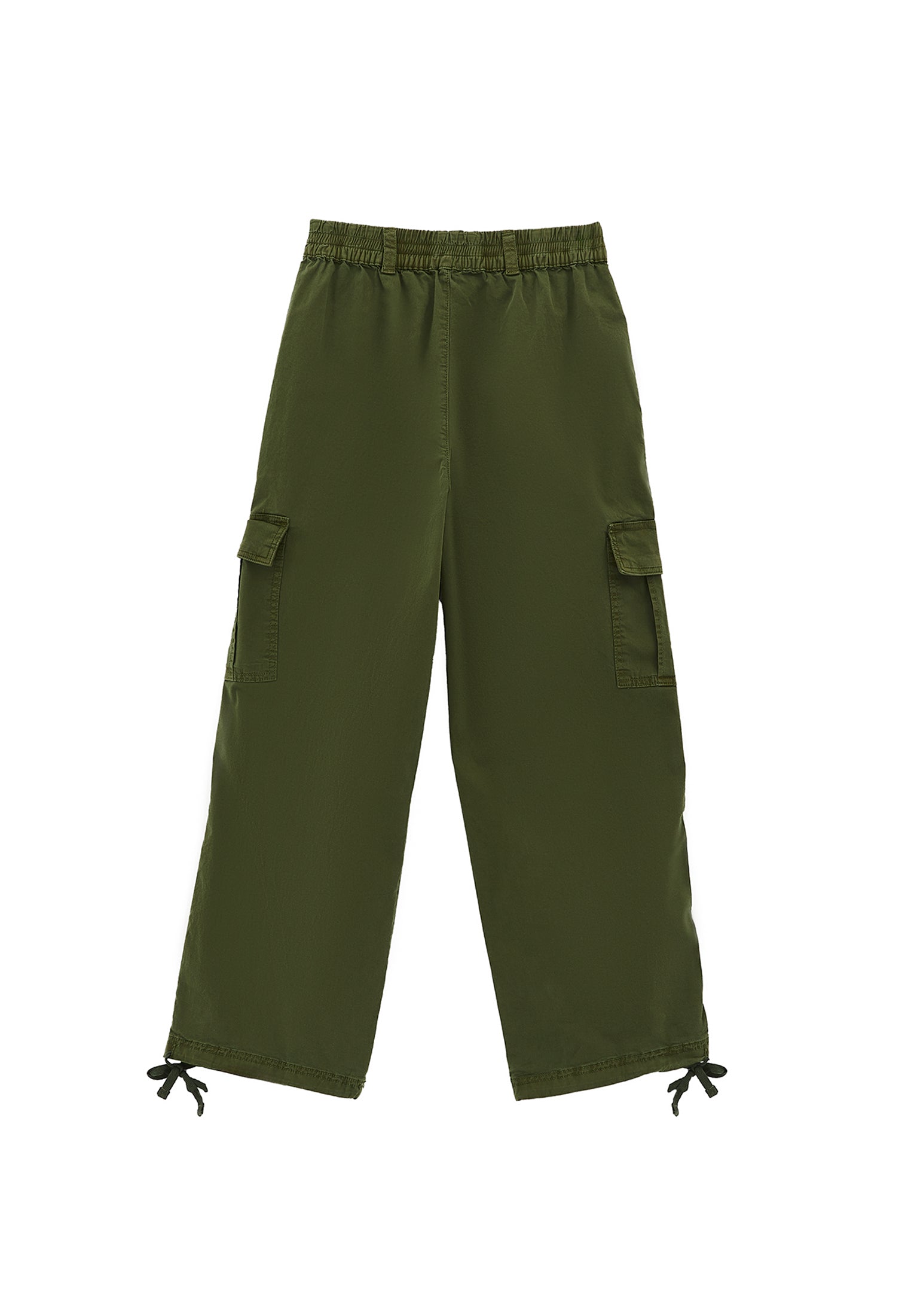 Jogger Pants With Belt Detail - ANTIK CHIVE