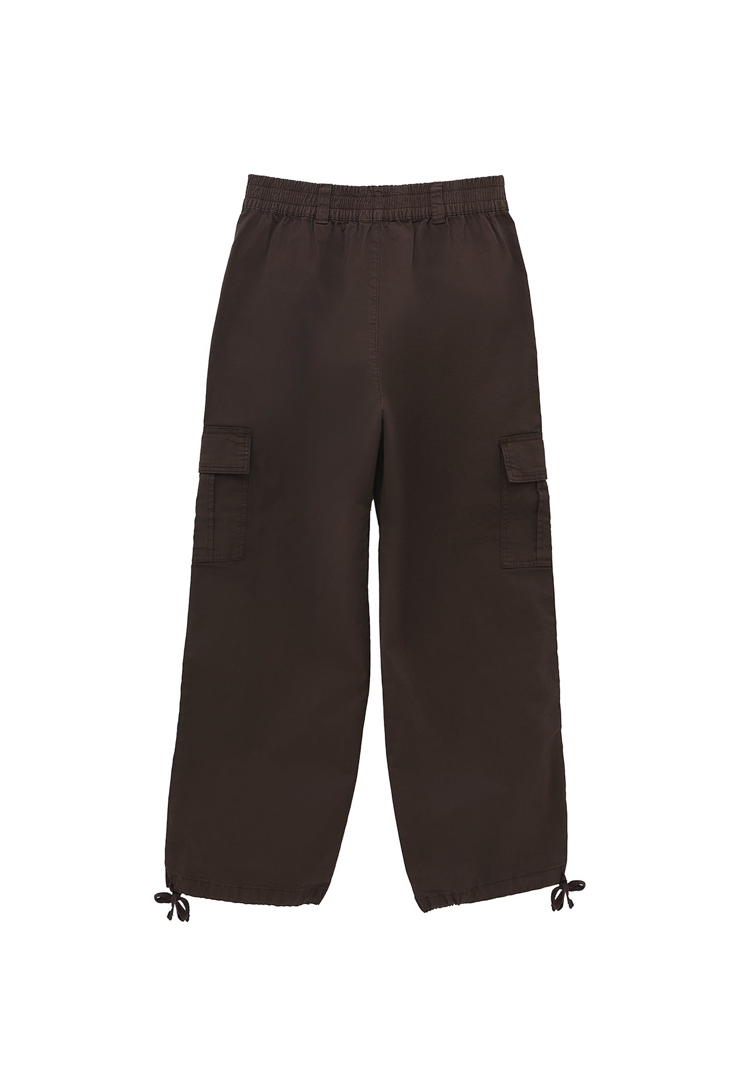 Jogger High Waist Belted Detail Pants - ANTIK CHOCOLATE TORTE