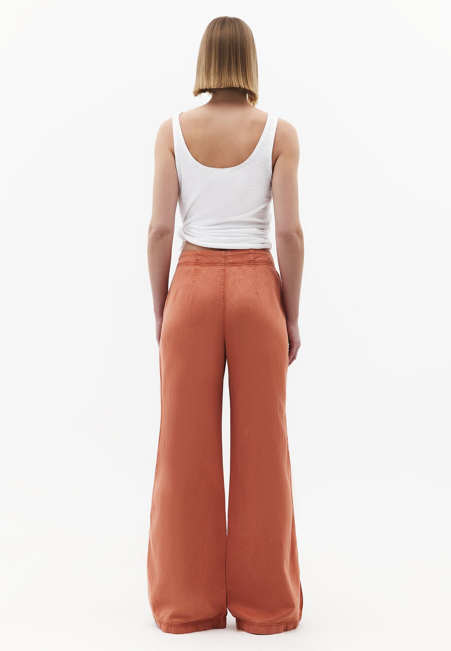 Wide Leg Trousers - ANTIK CRABAPPLE
