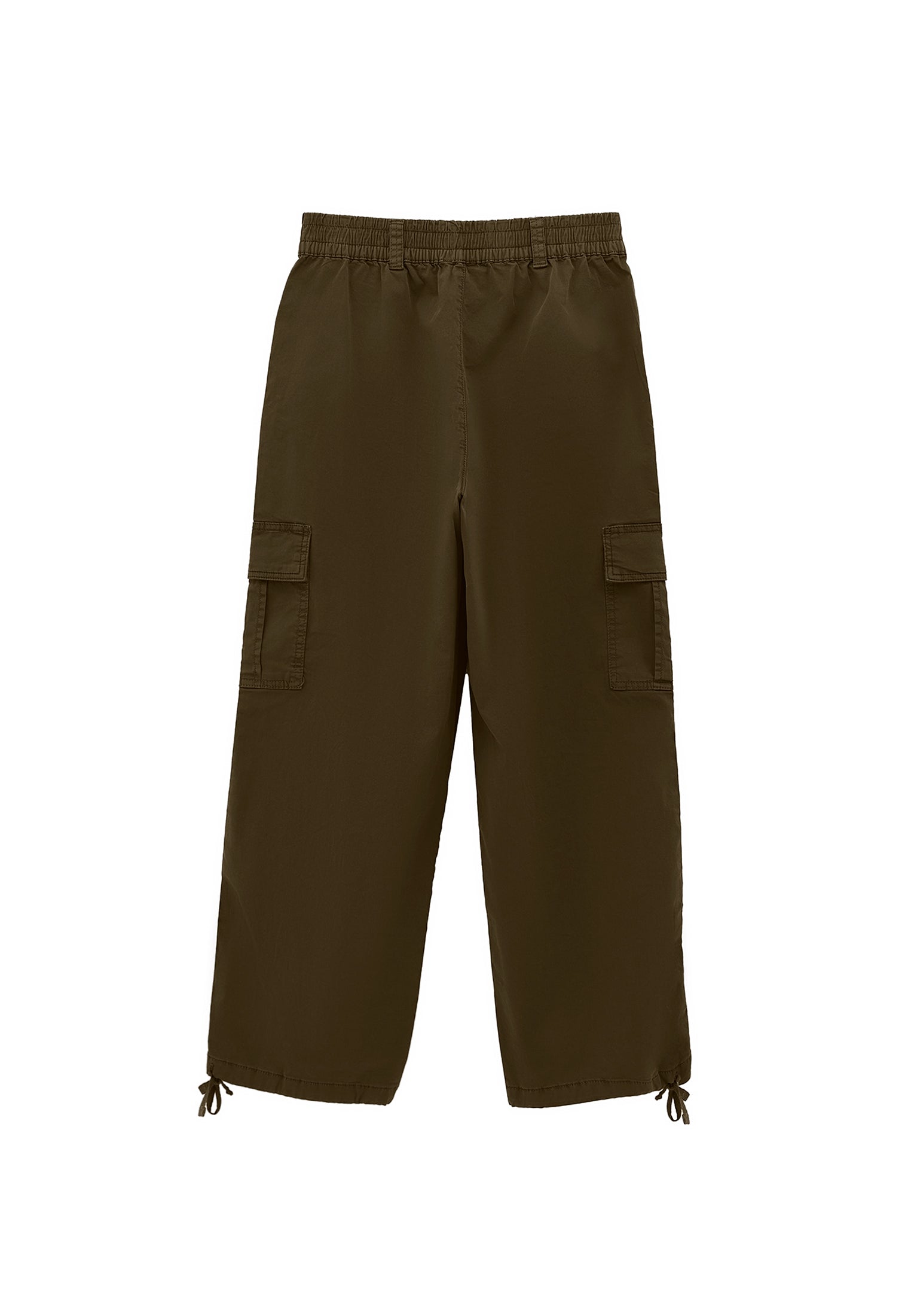 Jogger High Waist Belted Detail Pants - ANTIK DARK OLIVE