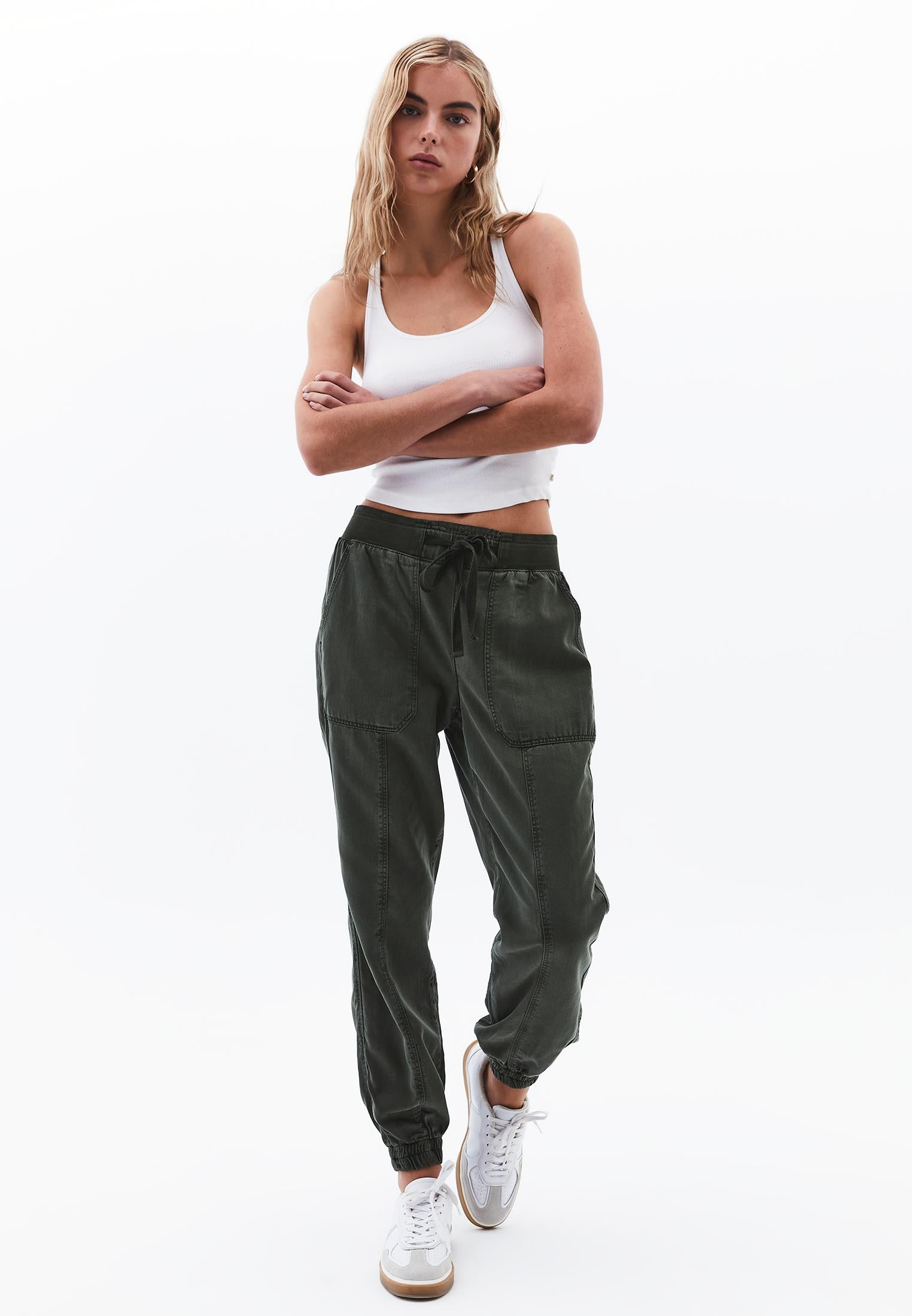 Jogger Regular Waist Pants - ANTIK DEEP DEPTHS