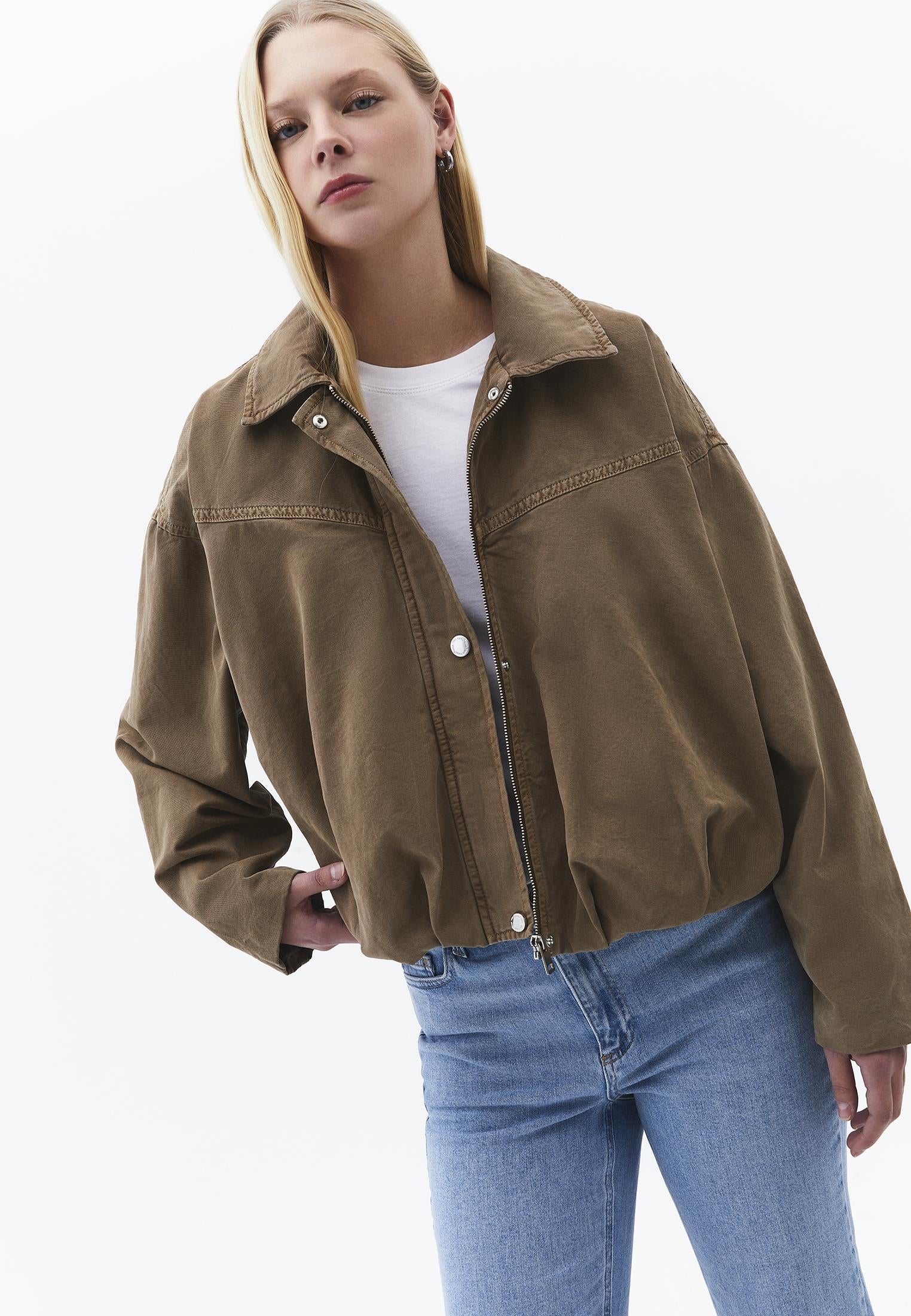 Oversize Standard Jacket - ANTIK DESERT TAUPE