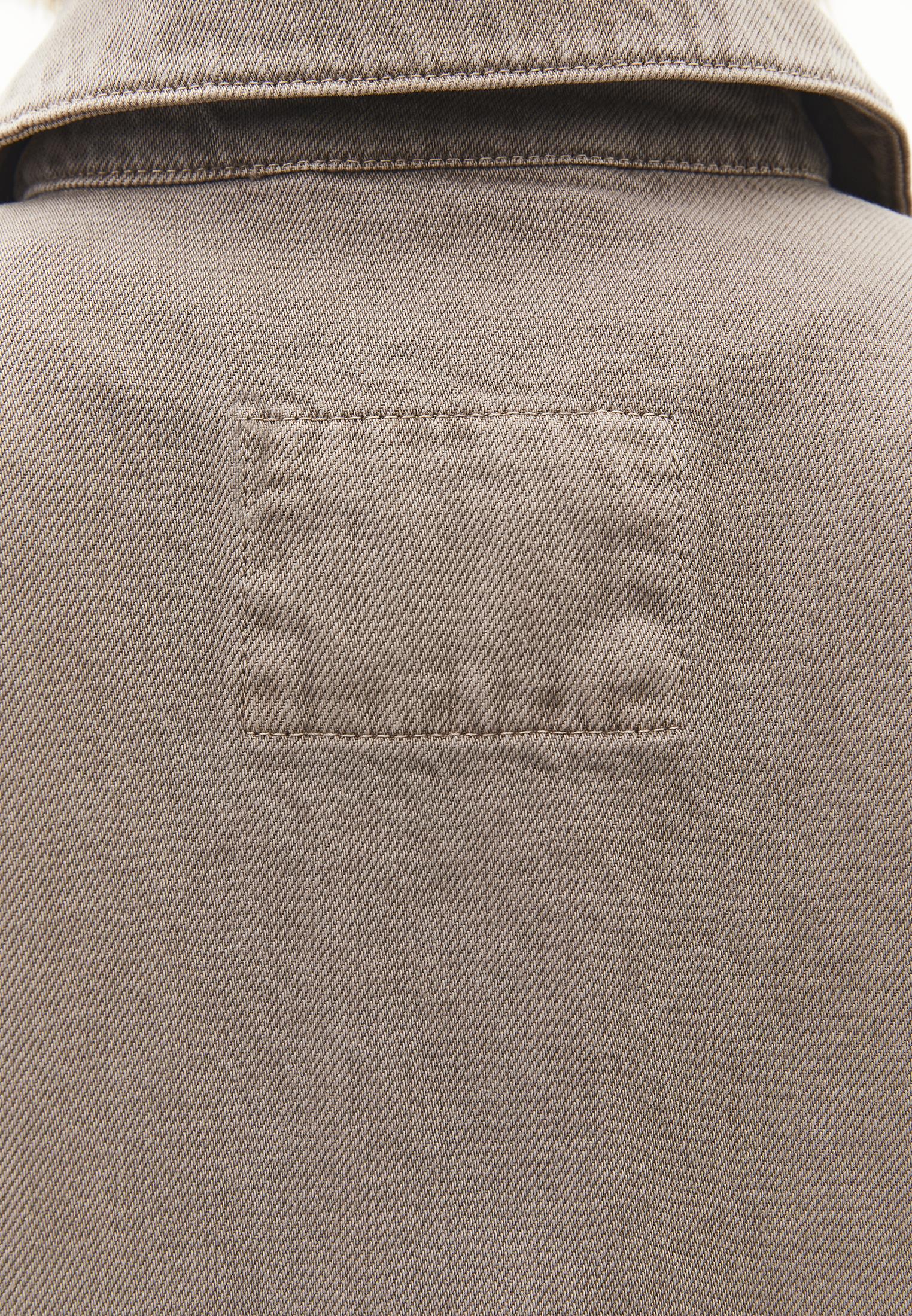 Loose Fit Pocket Detailed Long Sleeve Jacket - ANTIK DESERT TAUPE