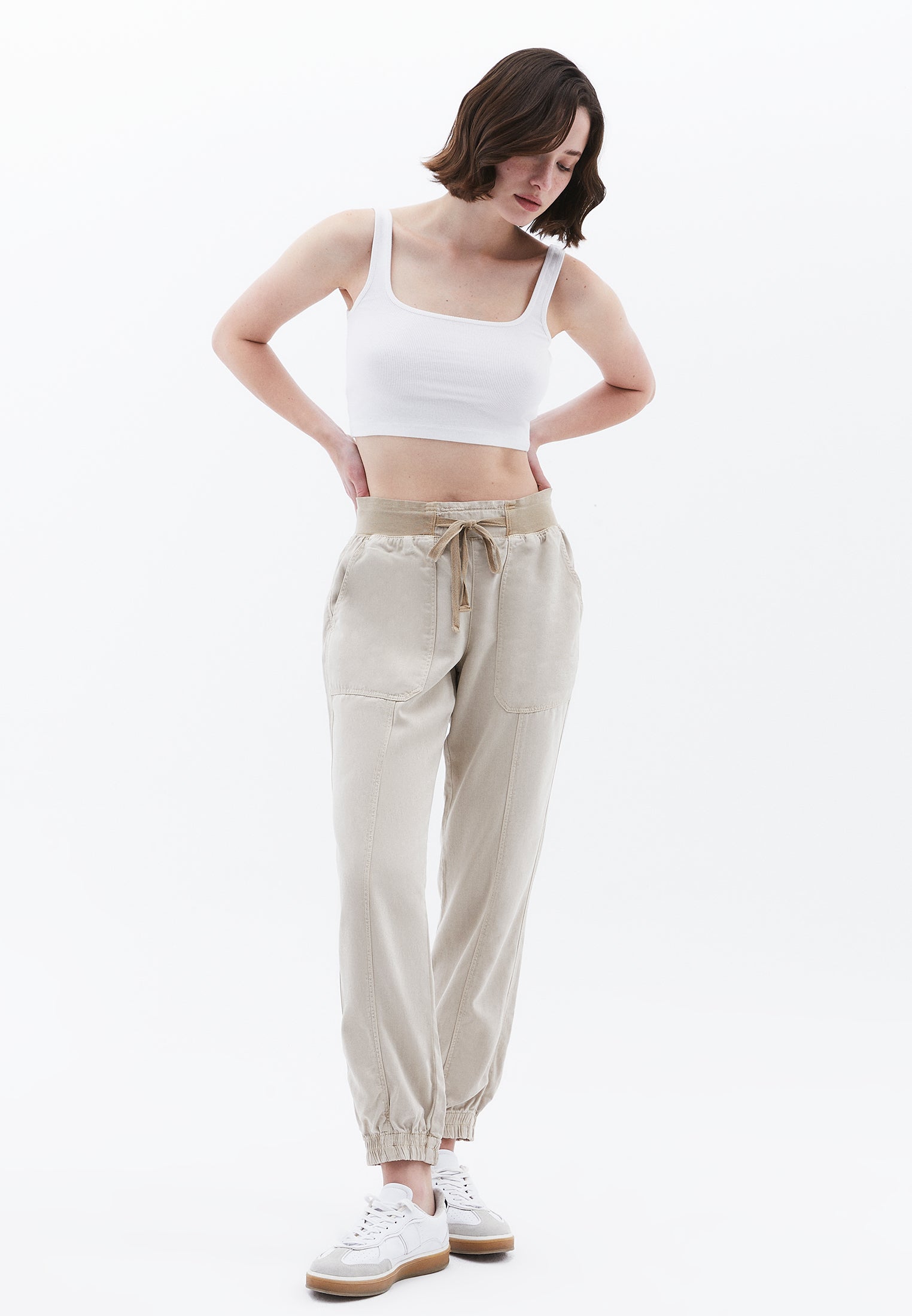 Jogger Fit Pants - ANTIK FEATHER GRAY