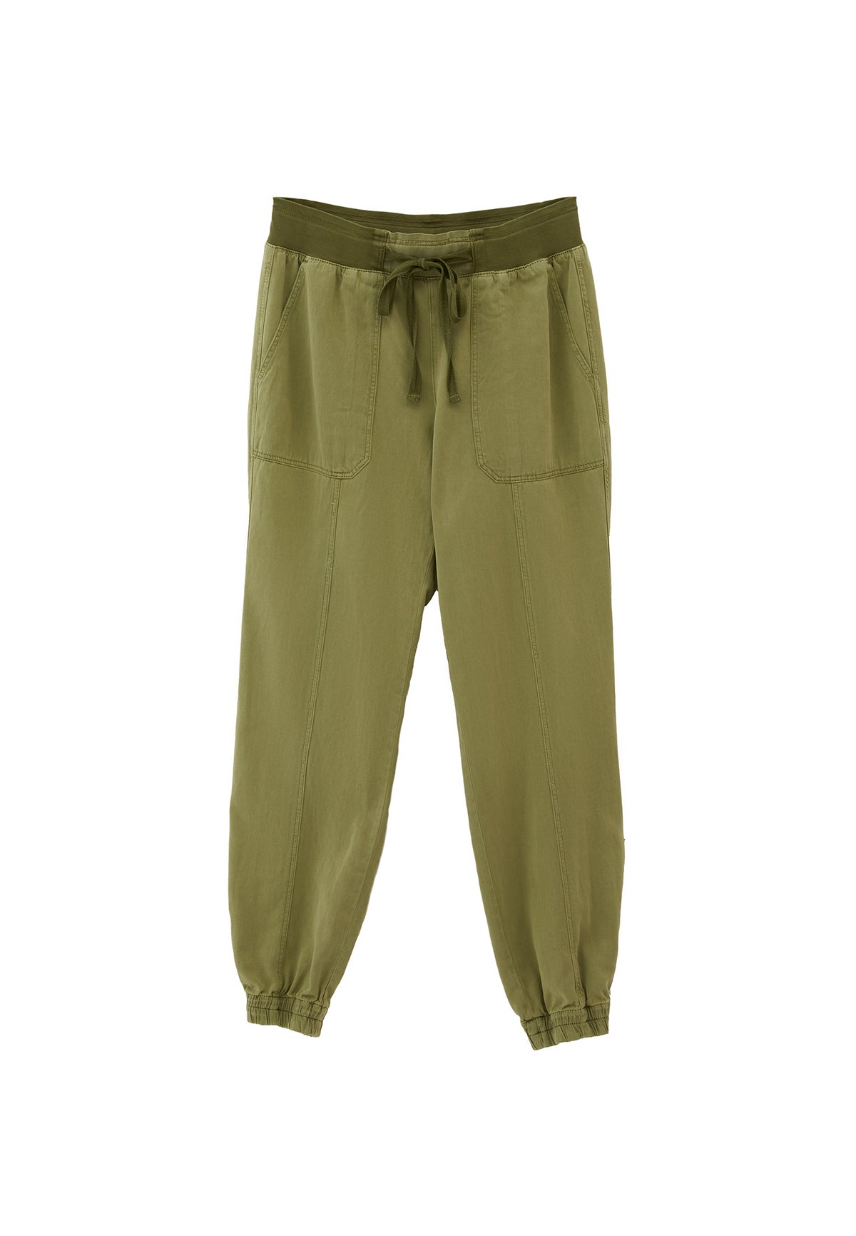 Jogger Regular Waist Pants - ANTIK GREEN OLIVE