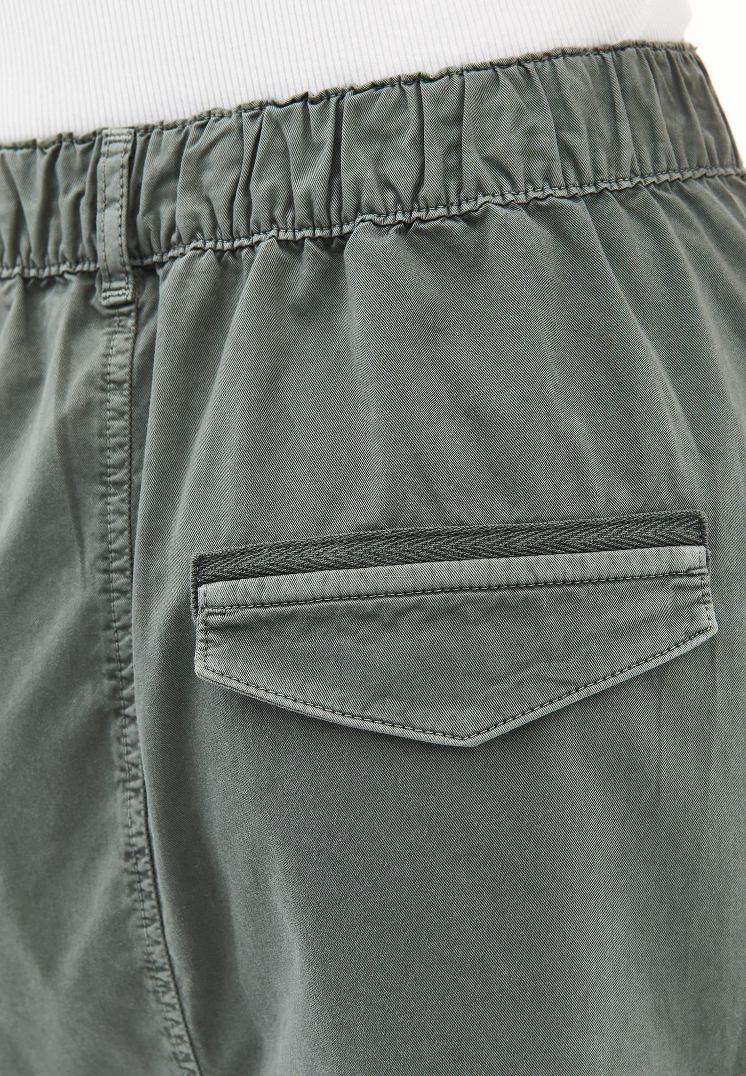 Flared Long Cargo Skirt With Zipper Detail - ANTIK LAUREL WREATH