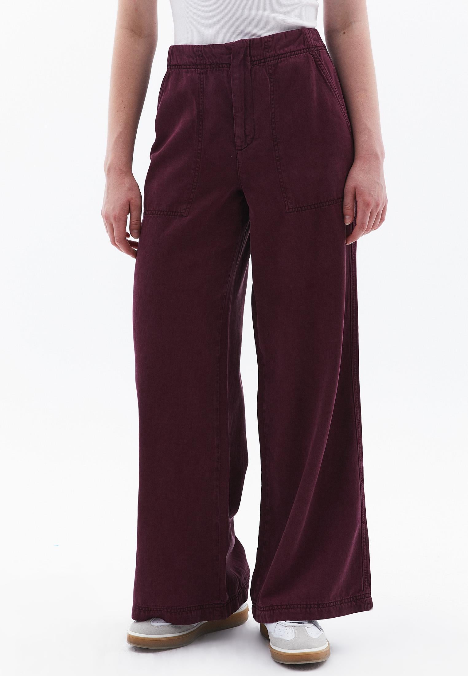 Wide Leg Trousers With Pockets - ANTIK PORT ROYALE