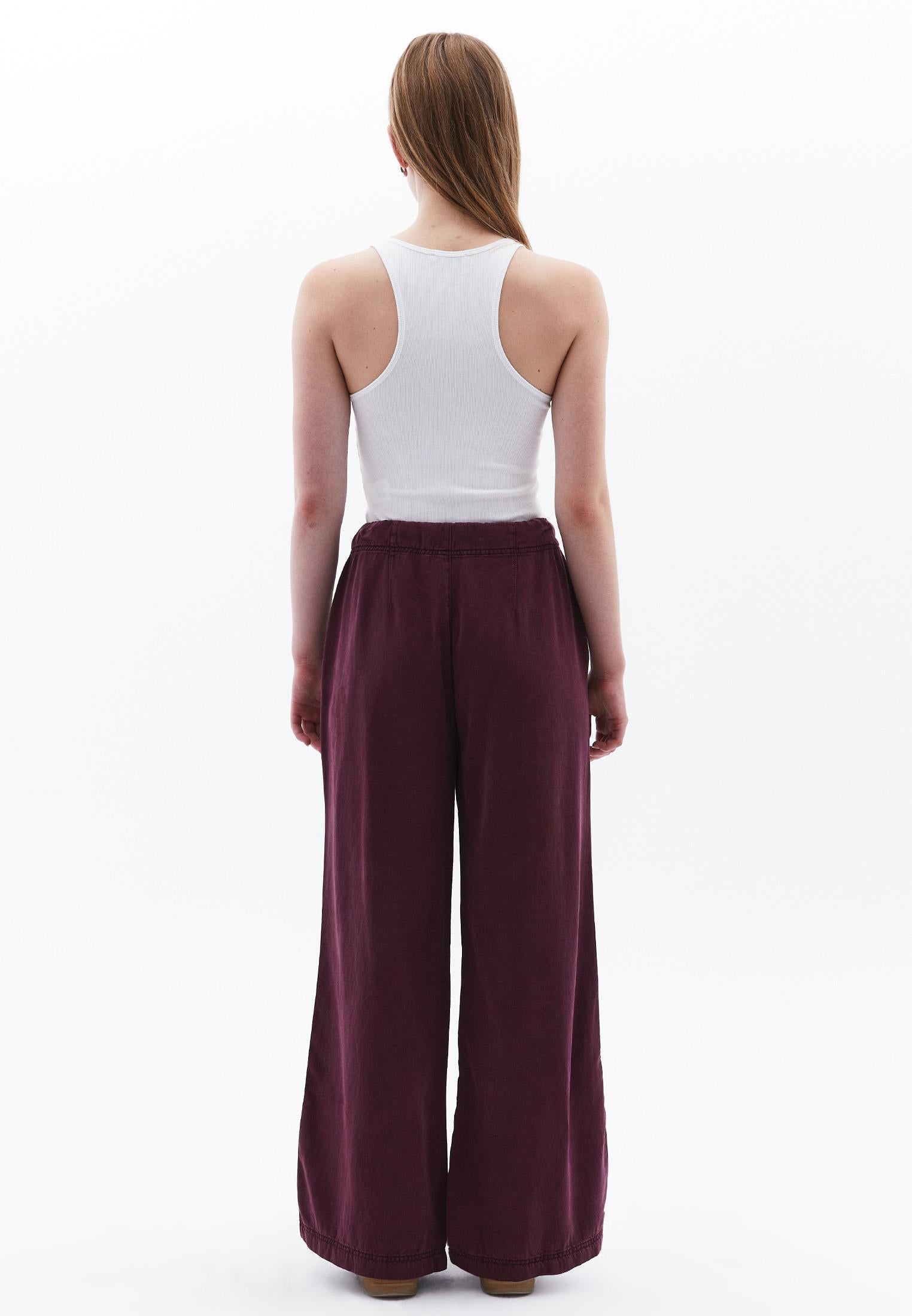 Wide Leg Trousers With Pockets - ANTIK PORT ROYALE