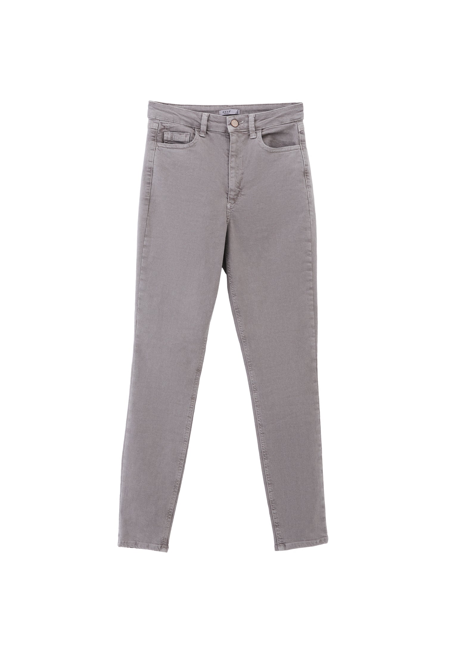 High Waist Skinny Standard Trousers - ANTIK ROCK RIDGE