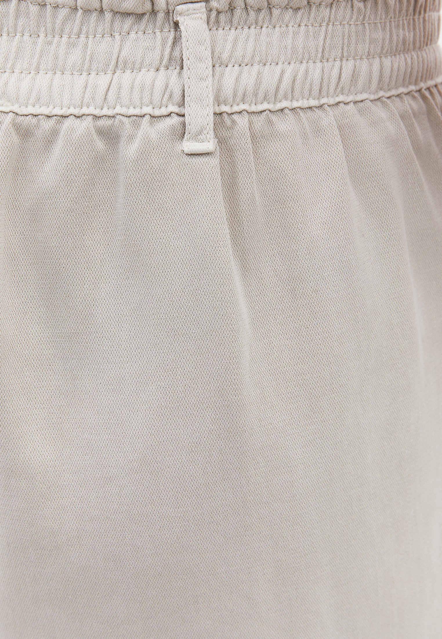 High Waist Elastic Shorts - ANTIK SILVER BIRCH