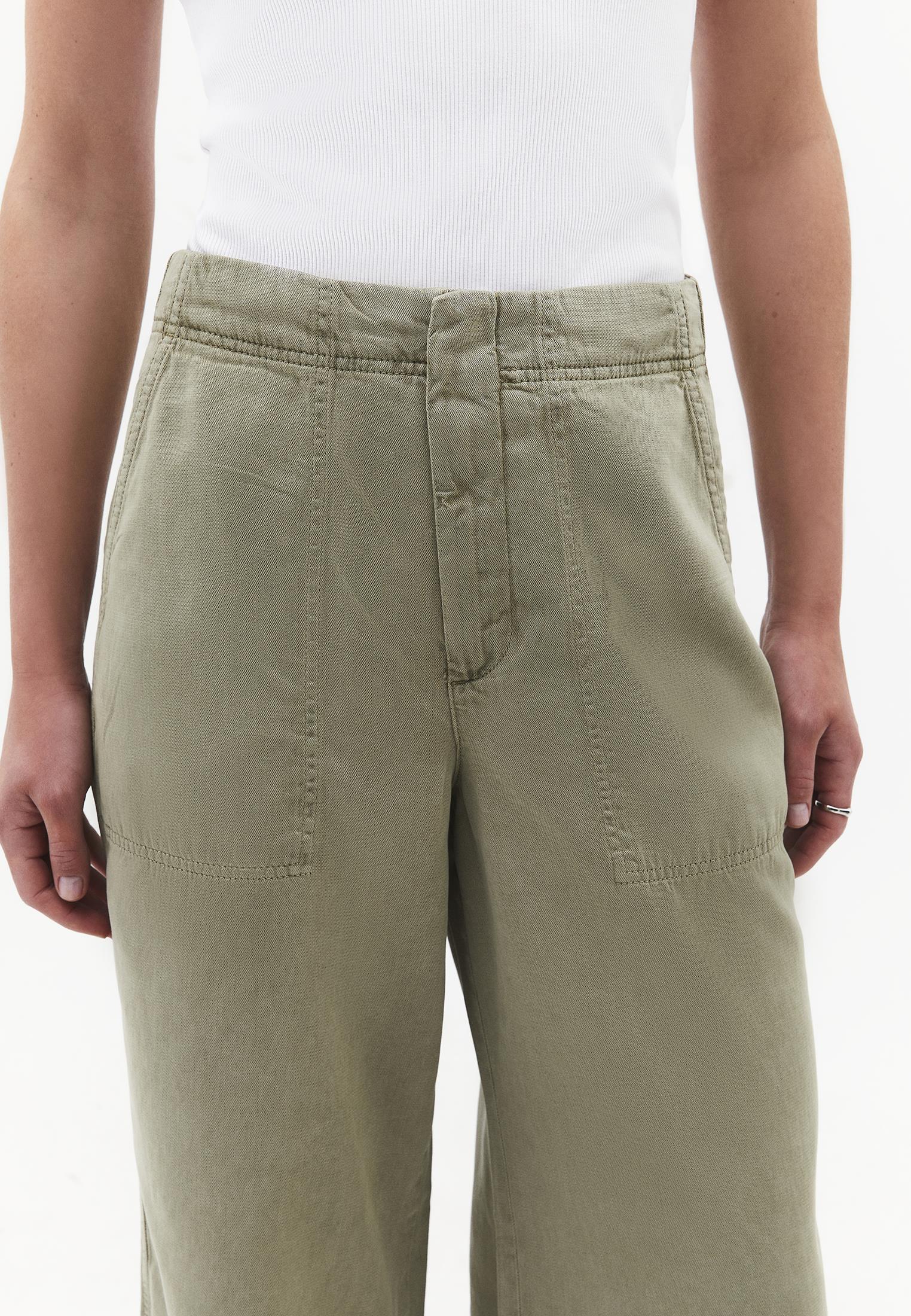 Wide Leg Trousers - ANTIK TEA