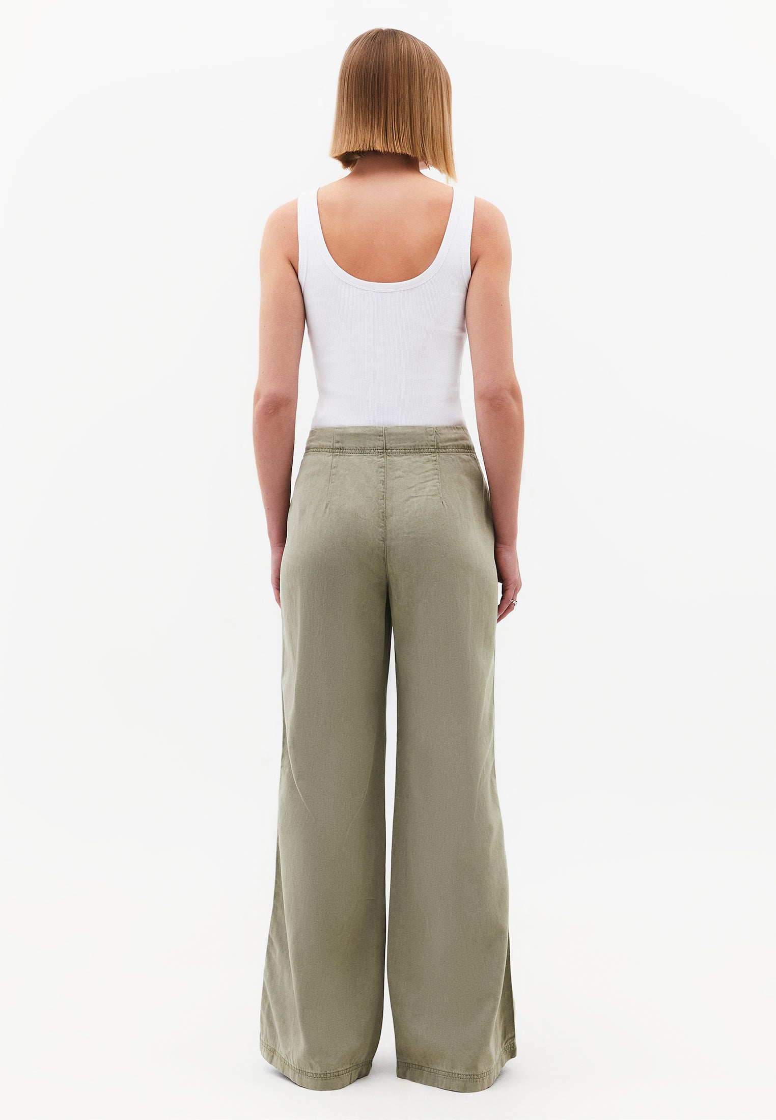 Wide Leg Trousers - ANTIK TEA