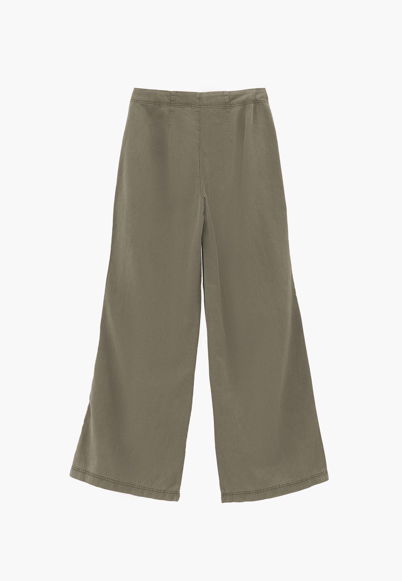 Wide Leg Trousers - ANTIK TEA
