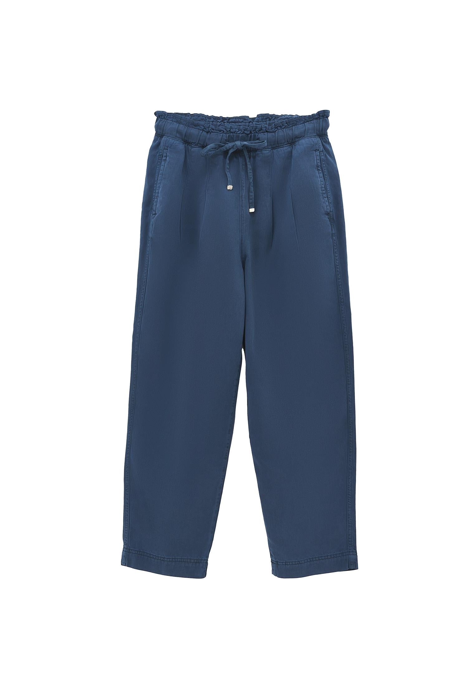 Pleated Tencel Baggy Pants - ANTIK TITAN