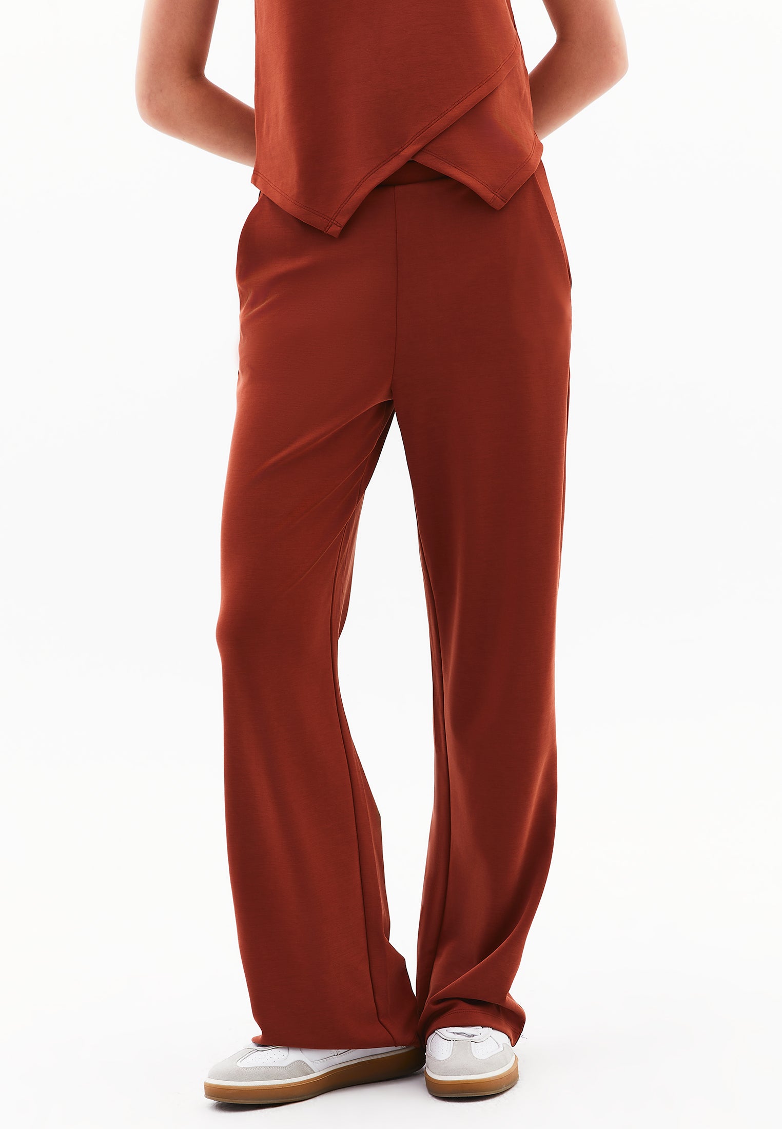 High Waist Modal Pants - ARABIAN SPICE