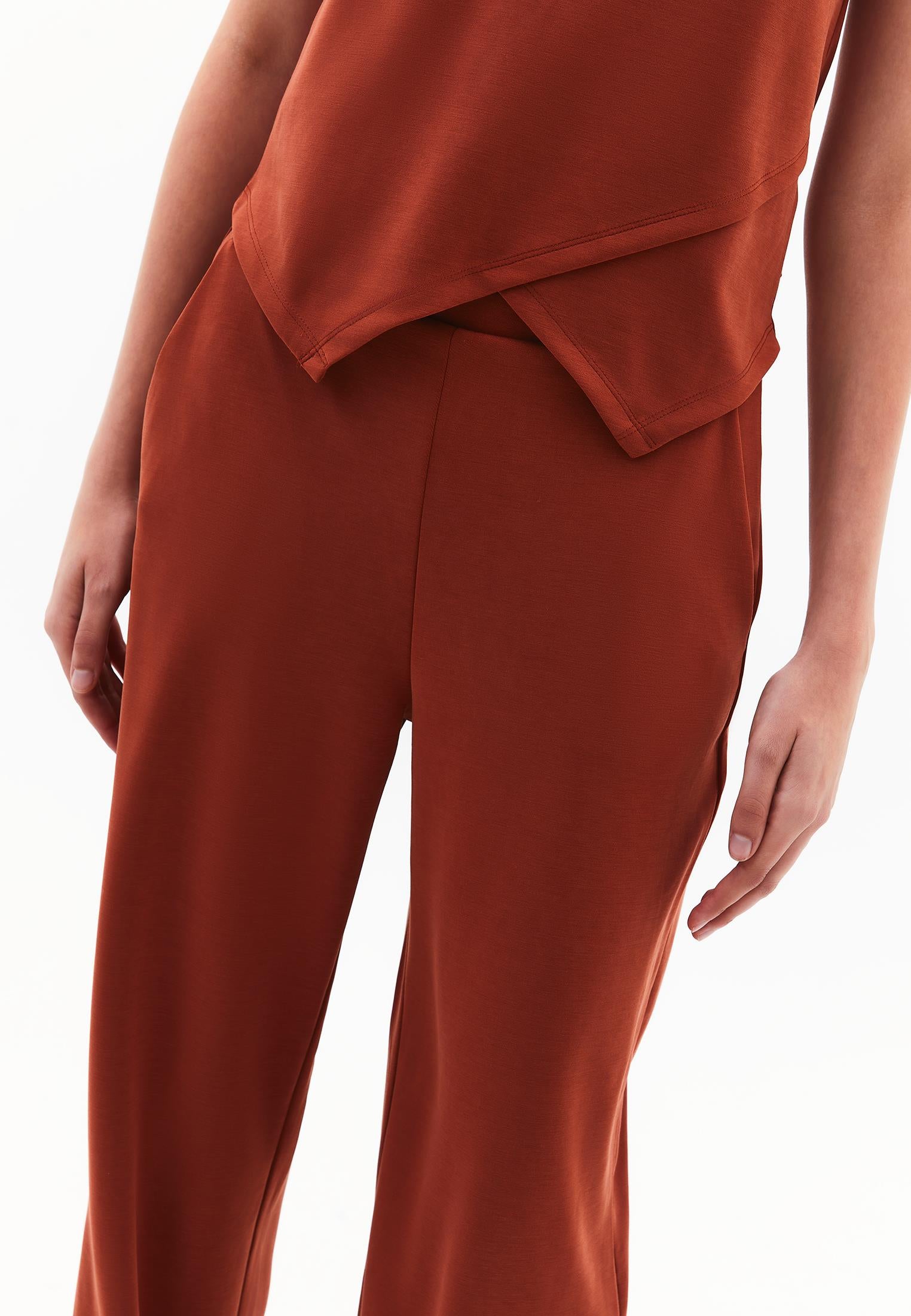 High Waist Modal Pants - ARABIAN SPICE