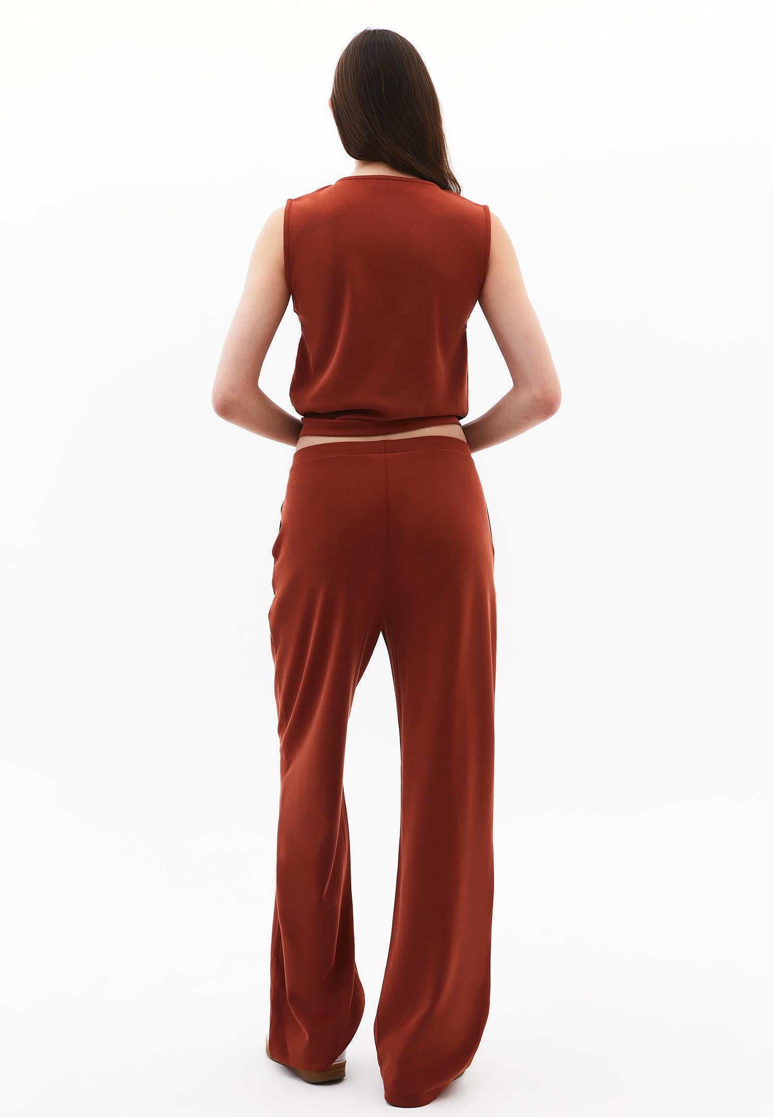 High Waist Modal Pants - ARABIAN SPICE