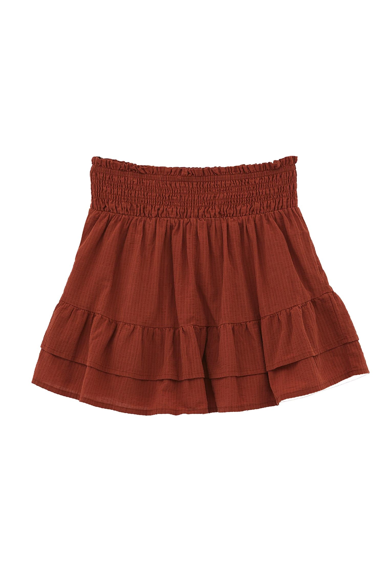 Ruffled Short Skirt - ARABIAN SPICE