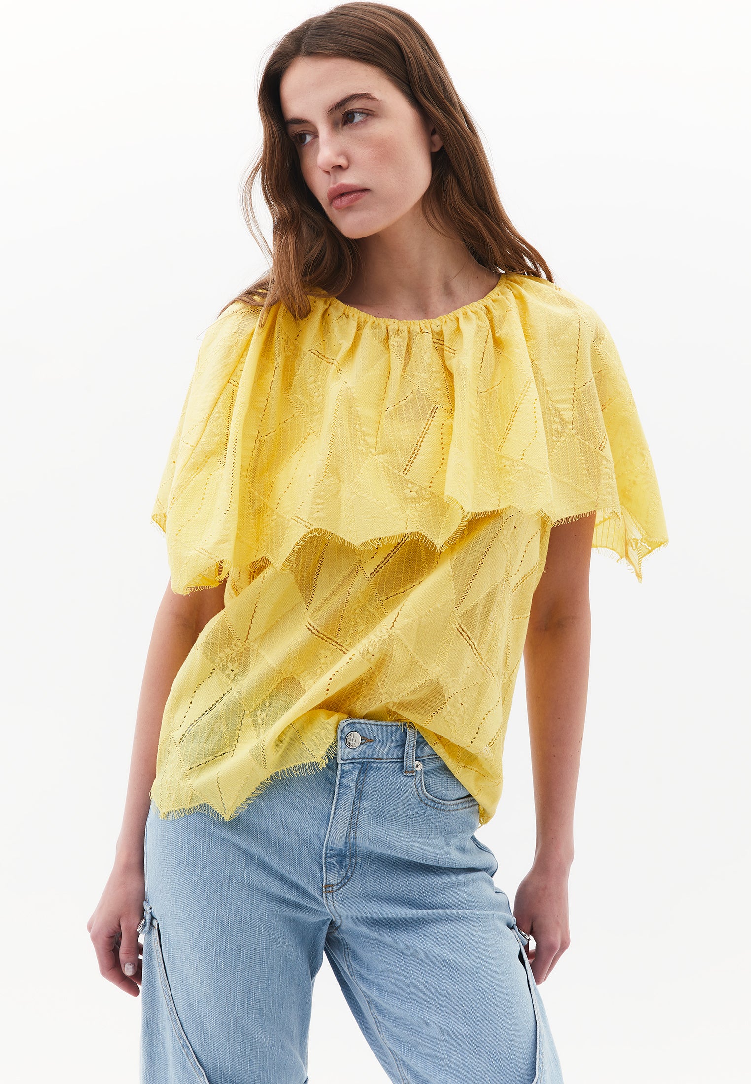 Boat Neck Blouse - ASPEN GOLD