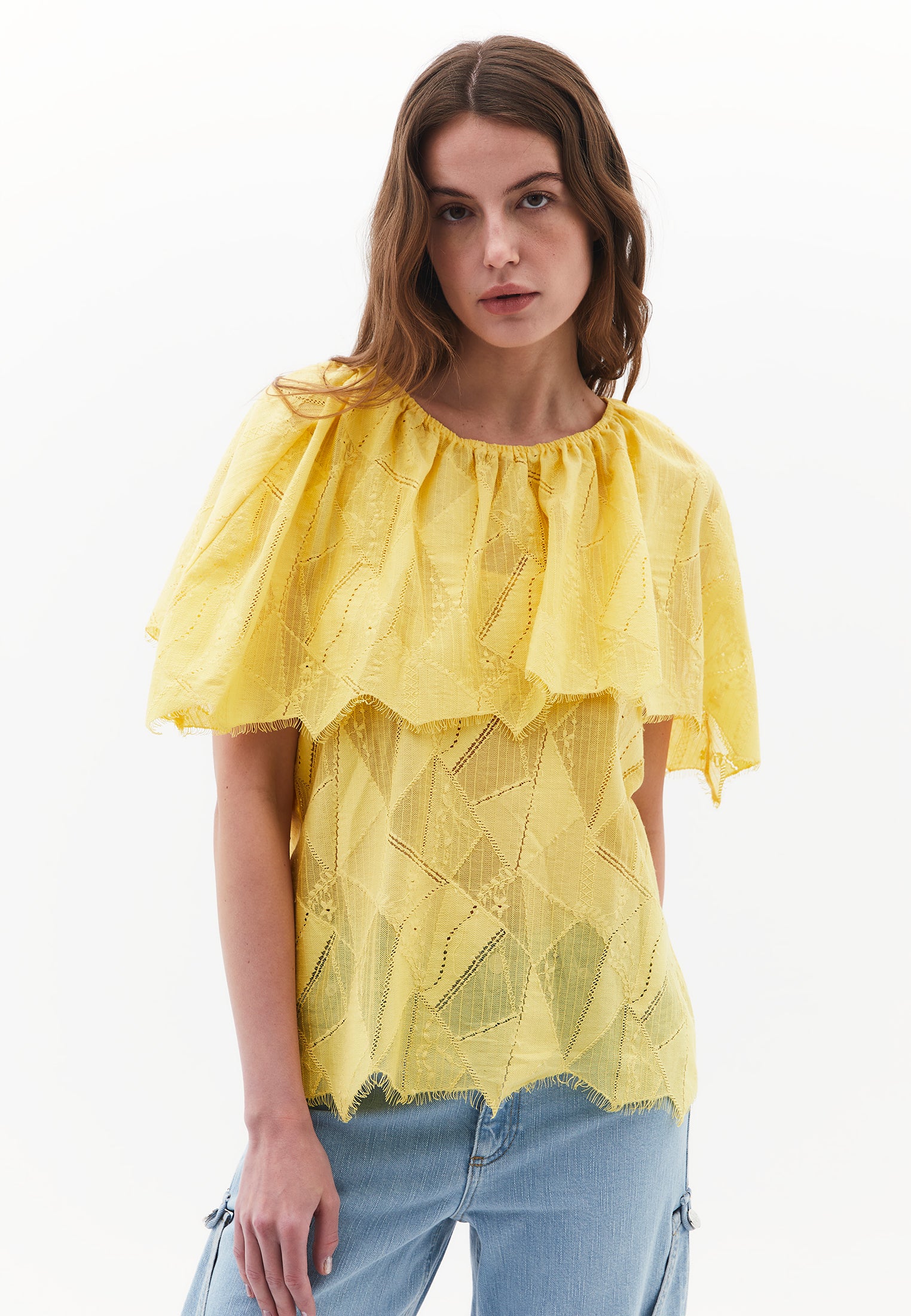 Boat Neck Blouse - ASPEN GOLD
