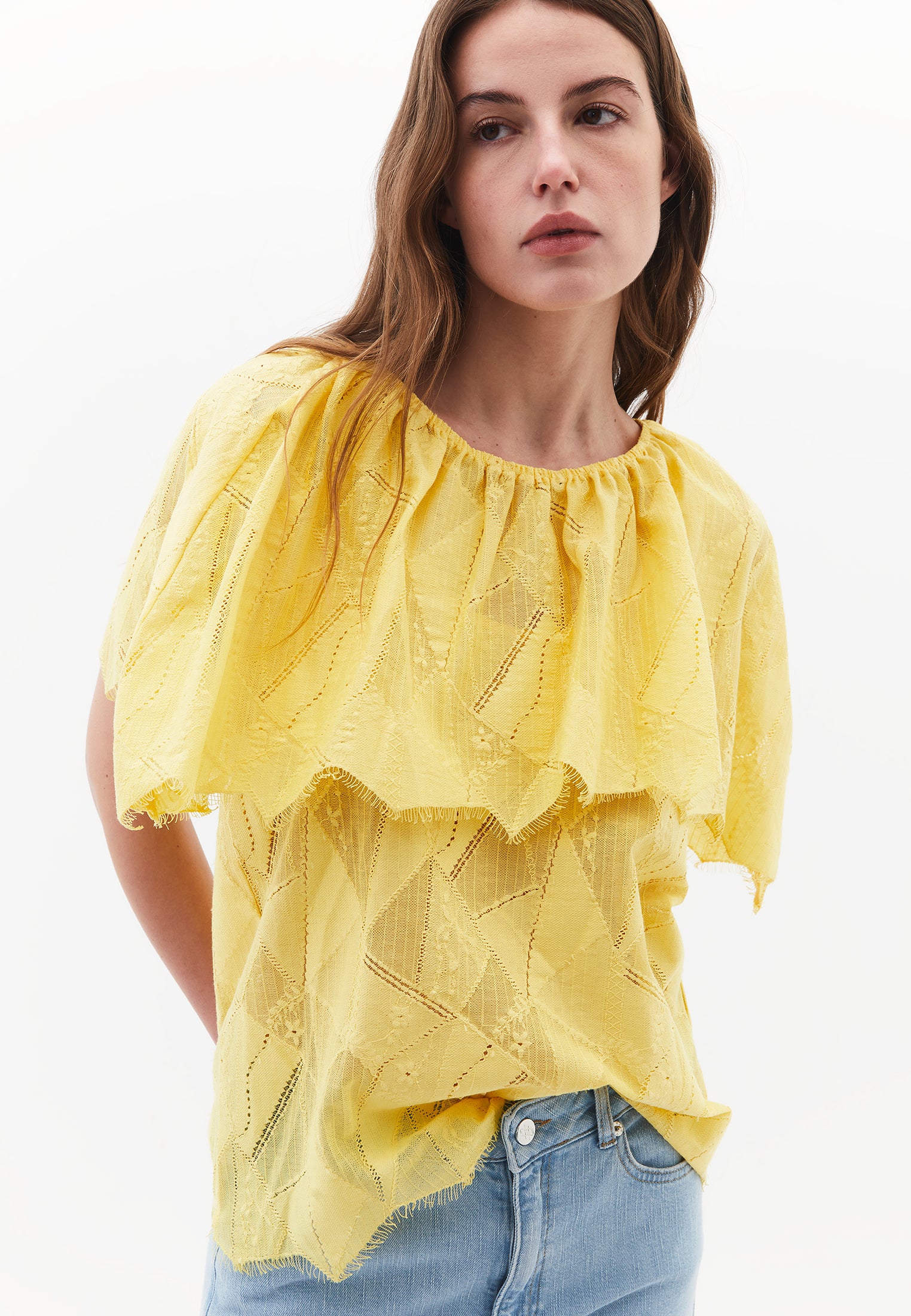 Boat Neck Blouse - ASPEN GOLD