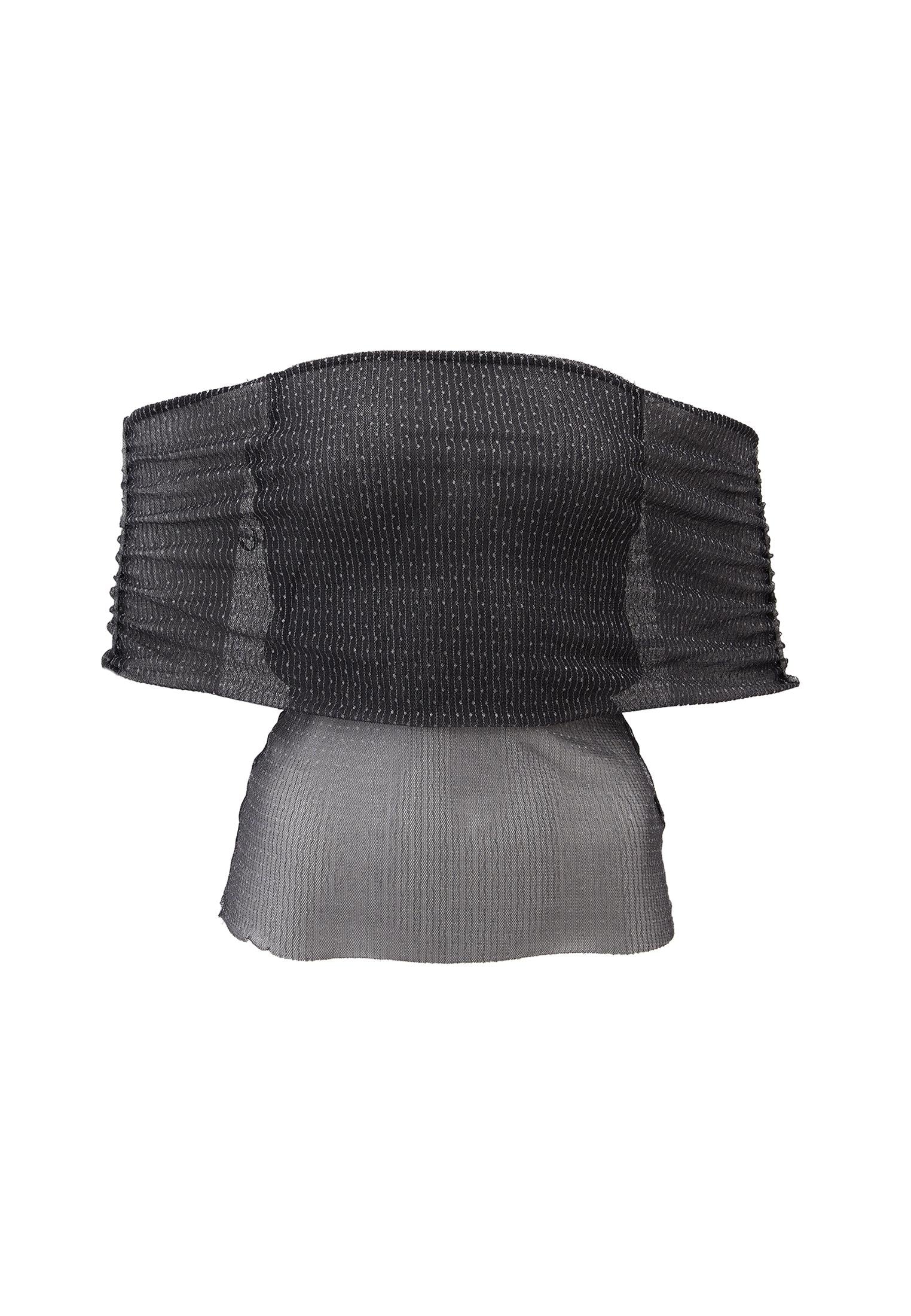 Standard Blouse With Dropped Shoulder - ASPHALT