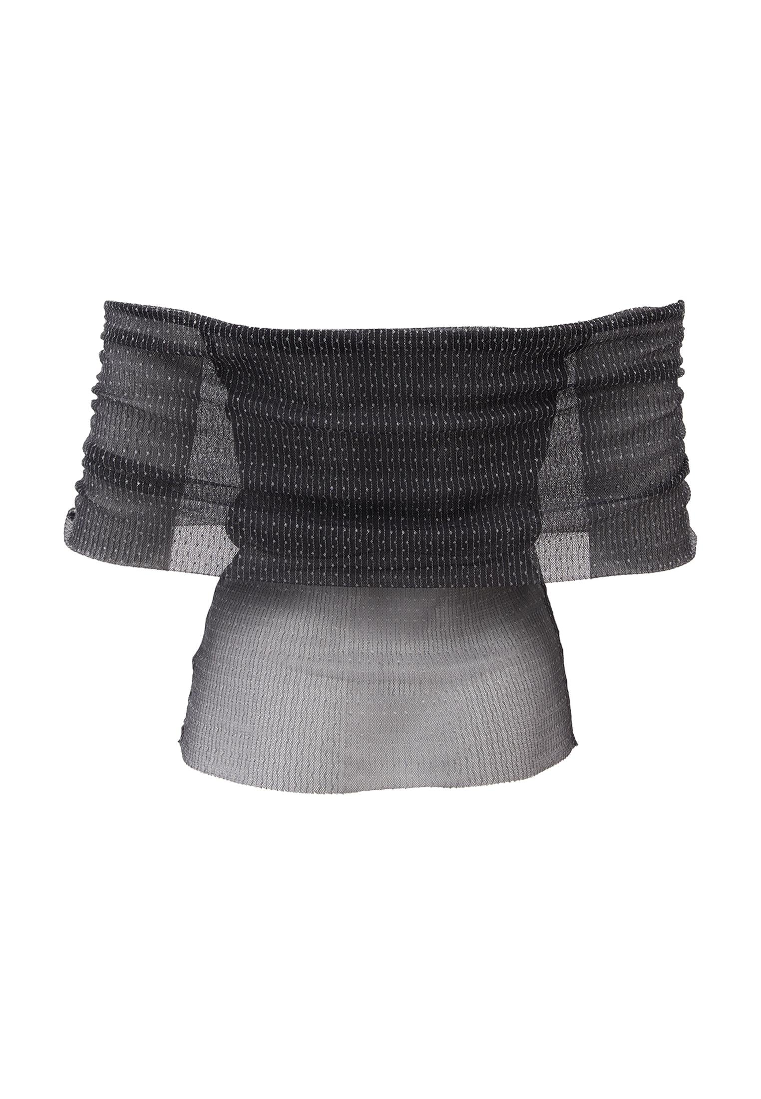 Standard Blouse With Dropped Shoulder - ASPHALT