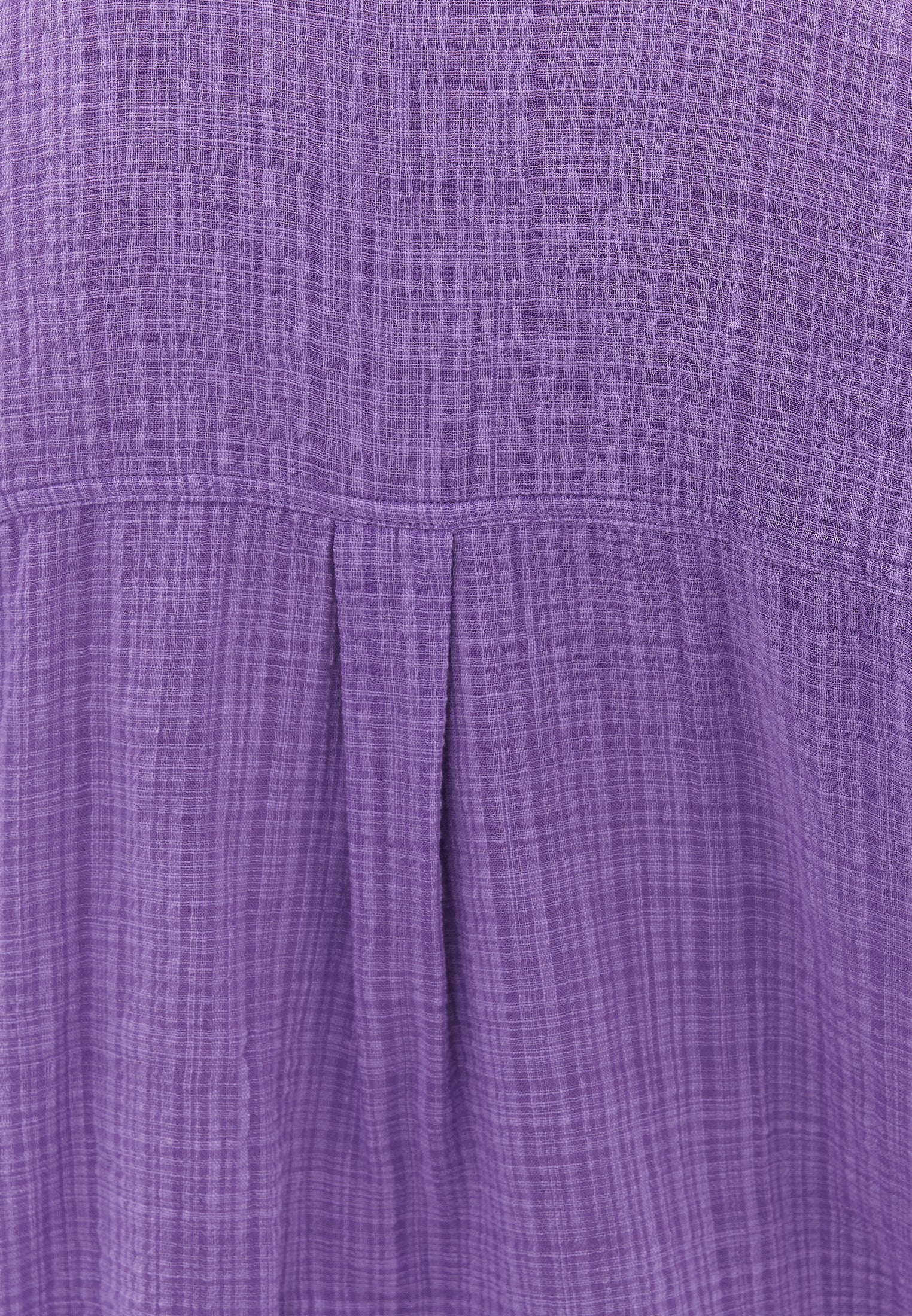 Oversize Long Sleeve Shirt With Pocket Detail - BELLFLOWER