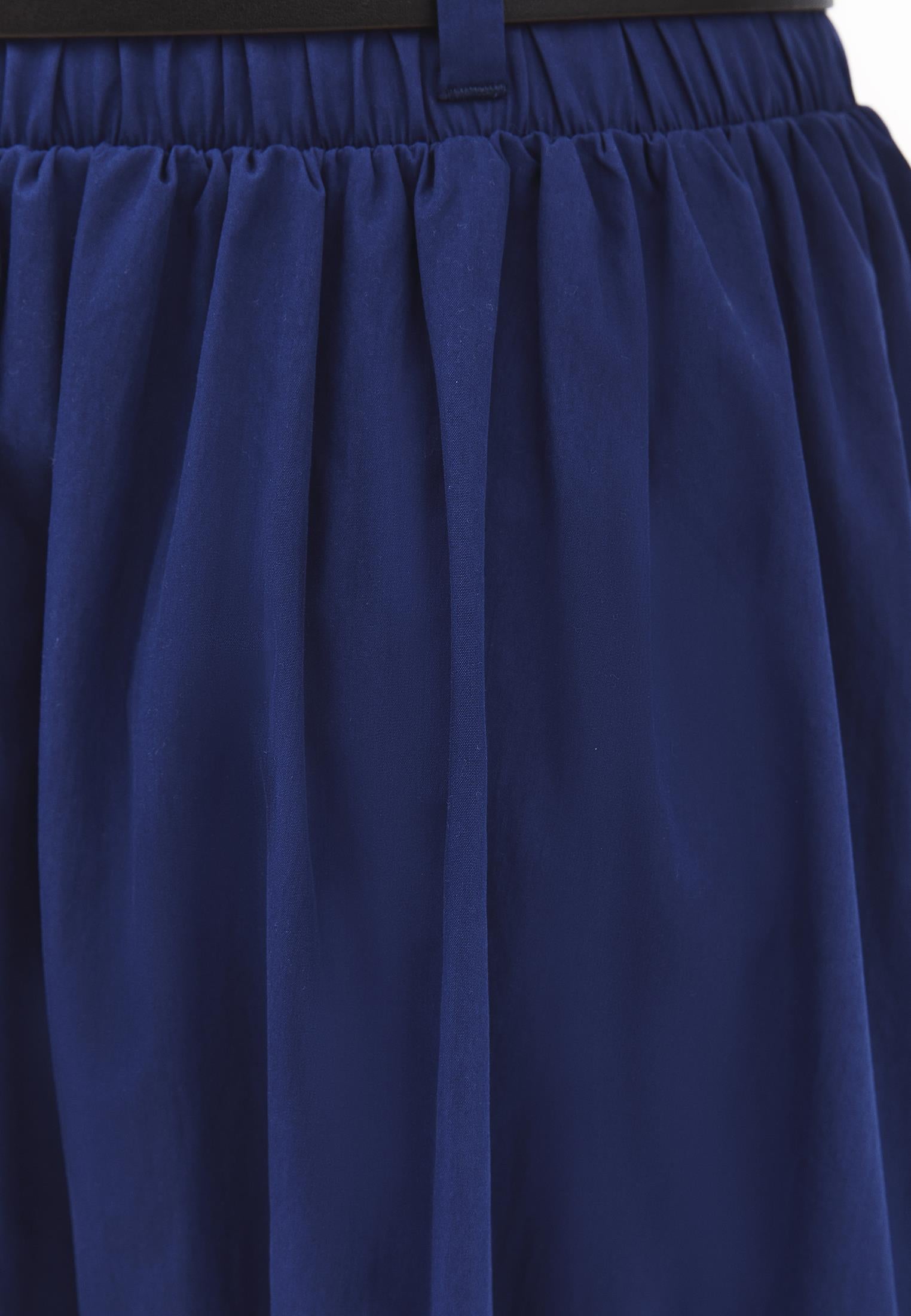 A-Line Long Skirt - BELLWETHER BLUE