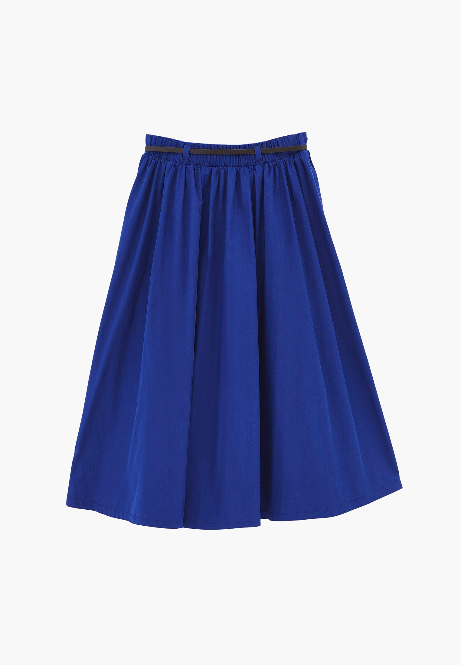 A-Line Long Skirt - BELLWETHER BLUE