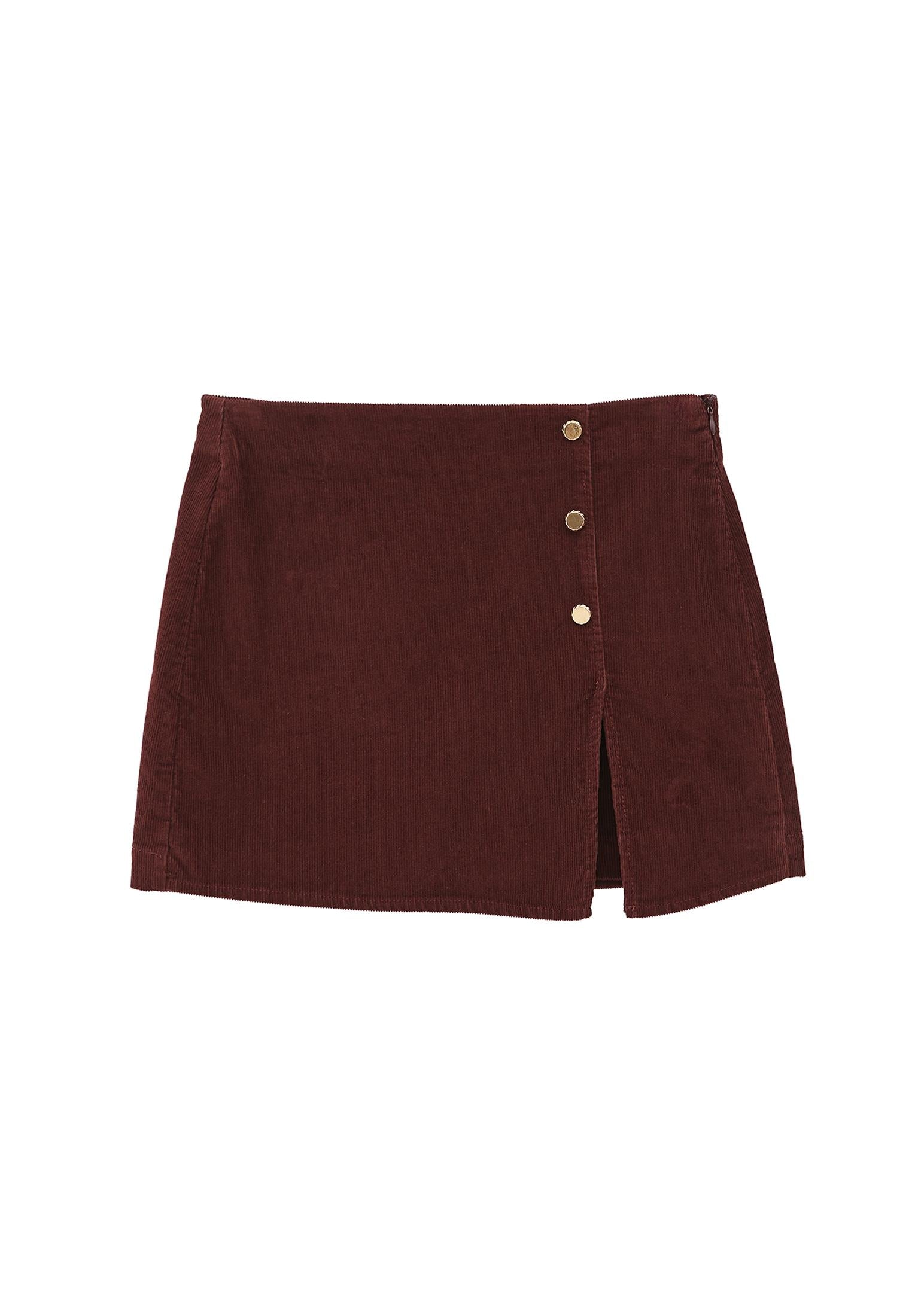 Ultra High Waist Shorts - BITTER CHOCOLATE