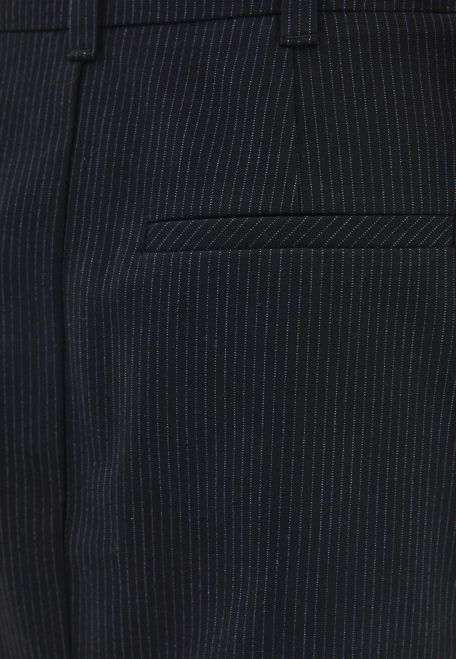 Striped Mini Skirt - BLACK STRIPE