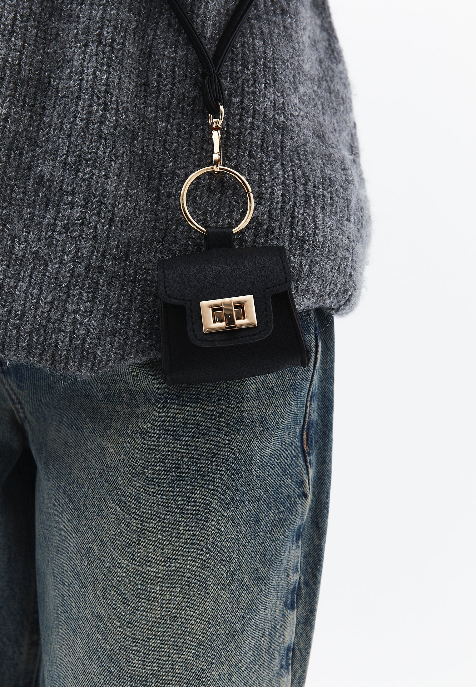Women Accessory Bag - BLACK