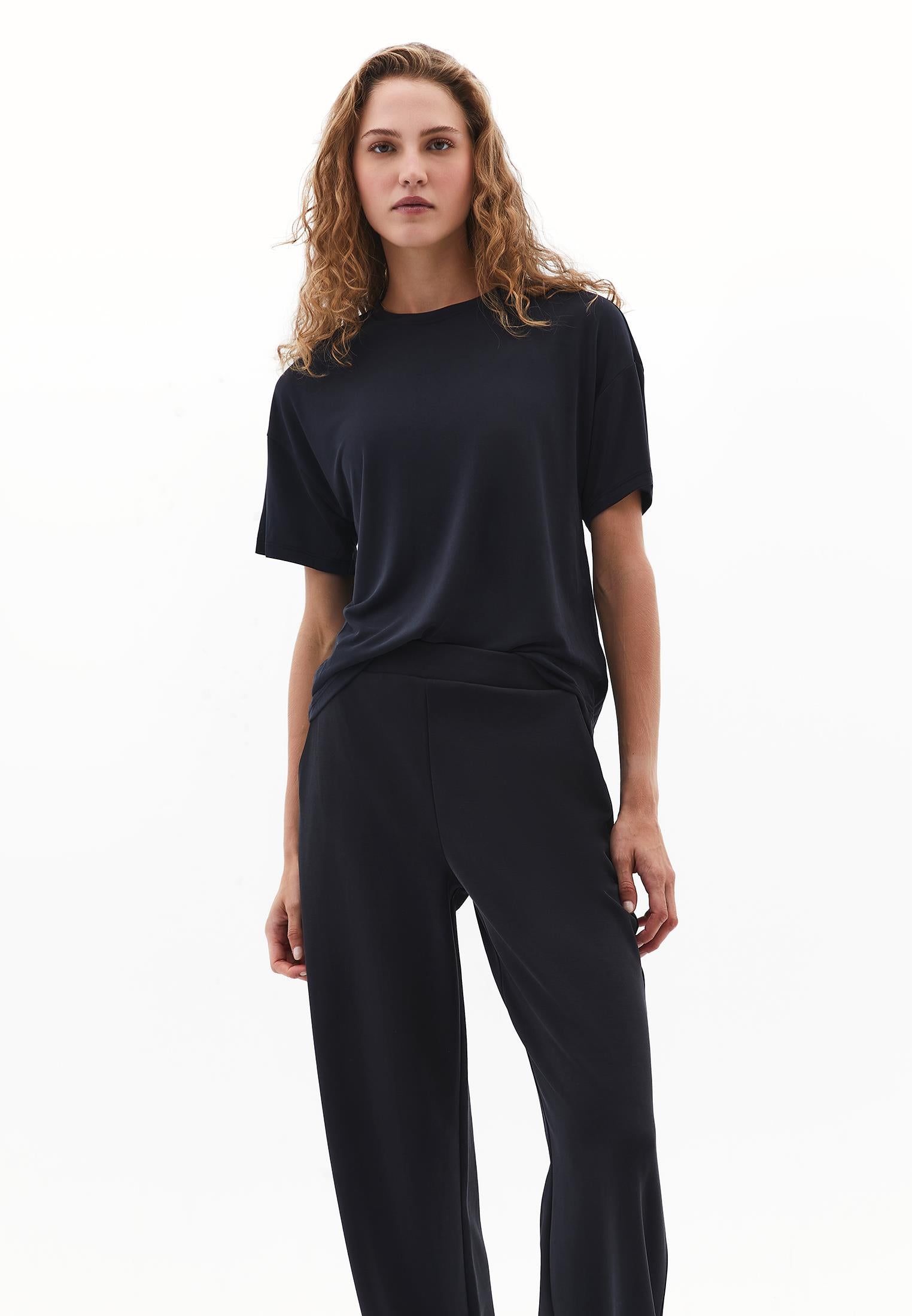 Standard Loose Short Sleeve T-Shirt - BLACK