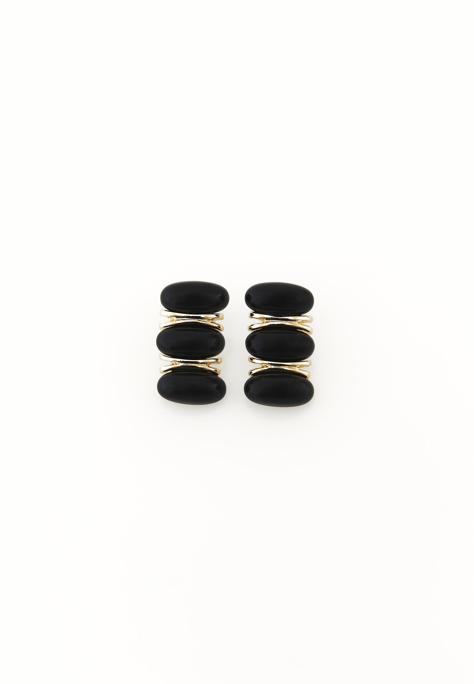 Minimal Earring Model - BLACK