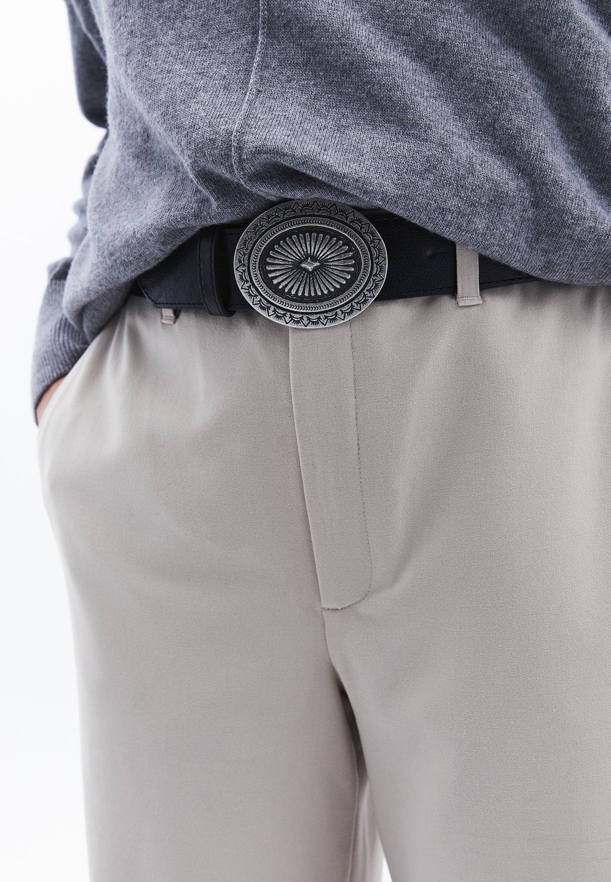 Modern Women Belt - BLACK